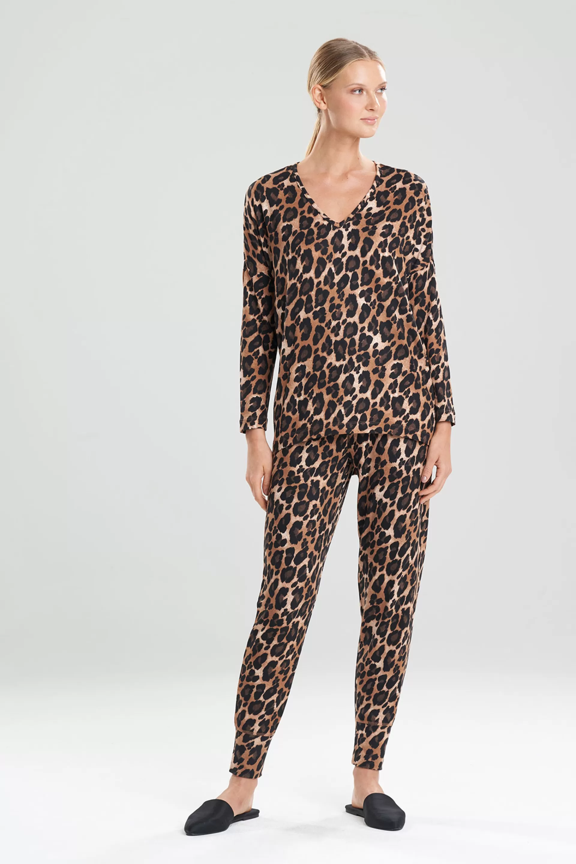 Natori Pajama Tops<Ombre Leopard Printed Mirage Lounge Top