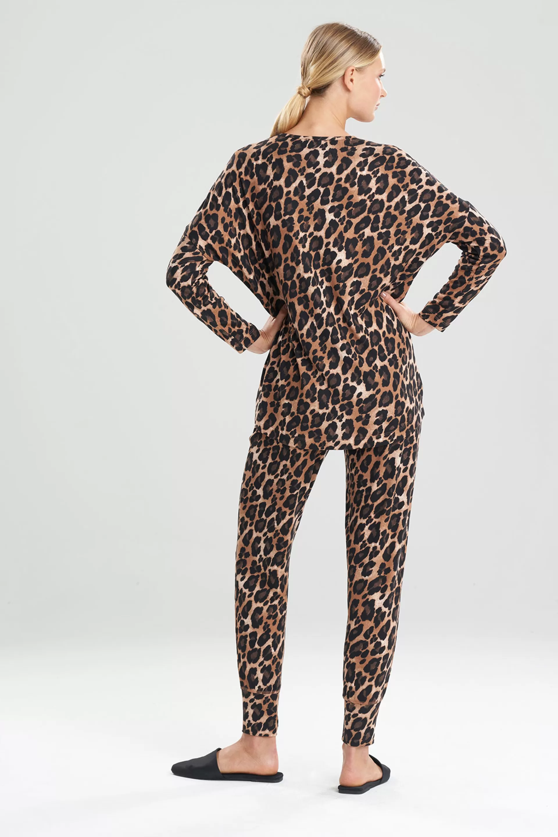 Natori Pajama Tops<Ombre Leopard Printed Mirage Lounge Top