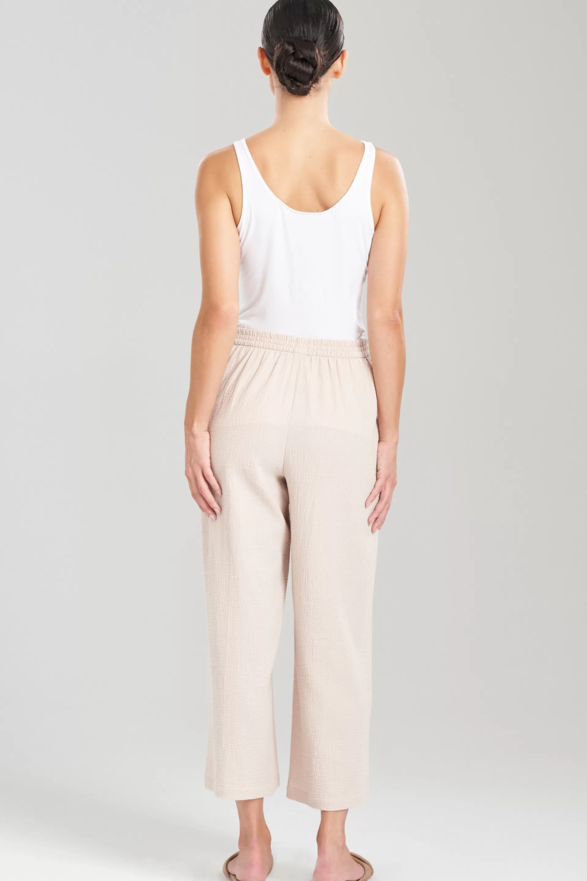 Natori Spa & Wellness | Lounge Bottoms<Onsen Cropped Pants Sand Dune