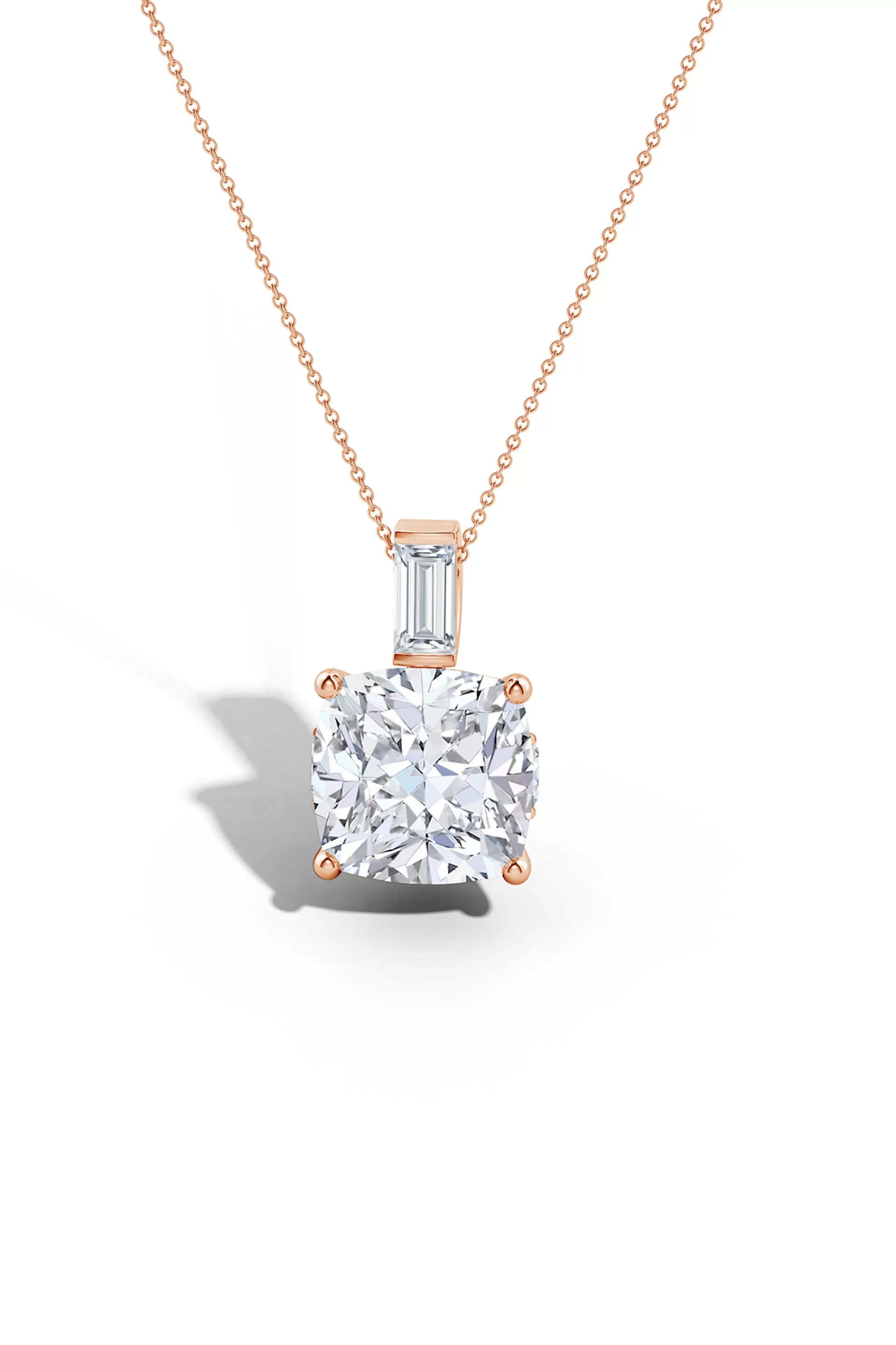 Natori Necklaces | Orient Express<Orient Express Lab-Grown 14K Gold & Cushion Diamond Pendant Necklace