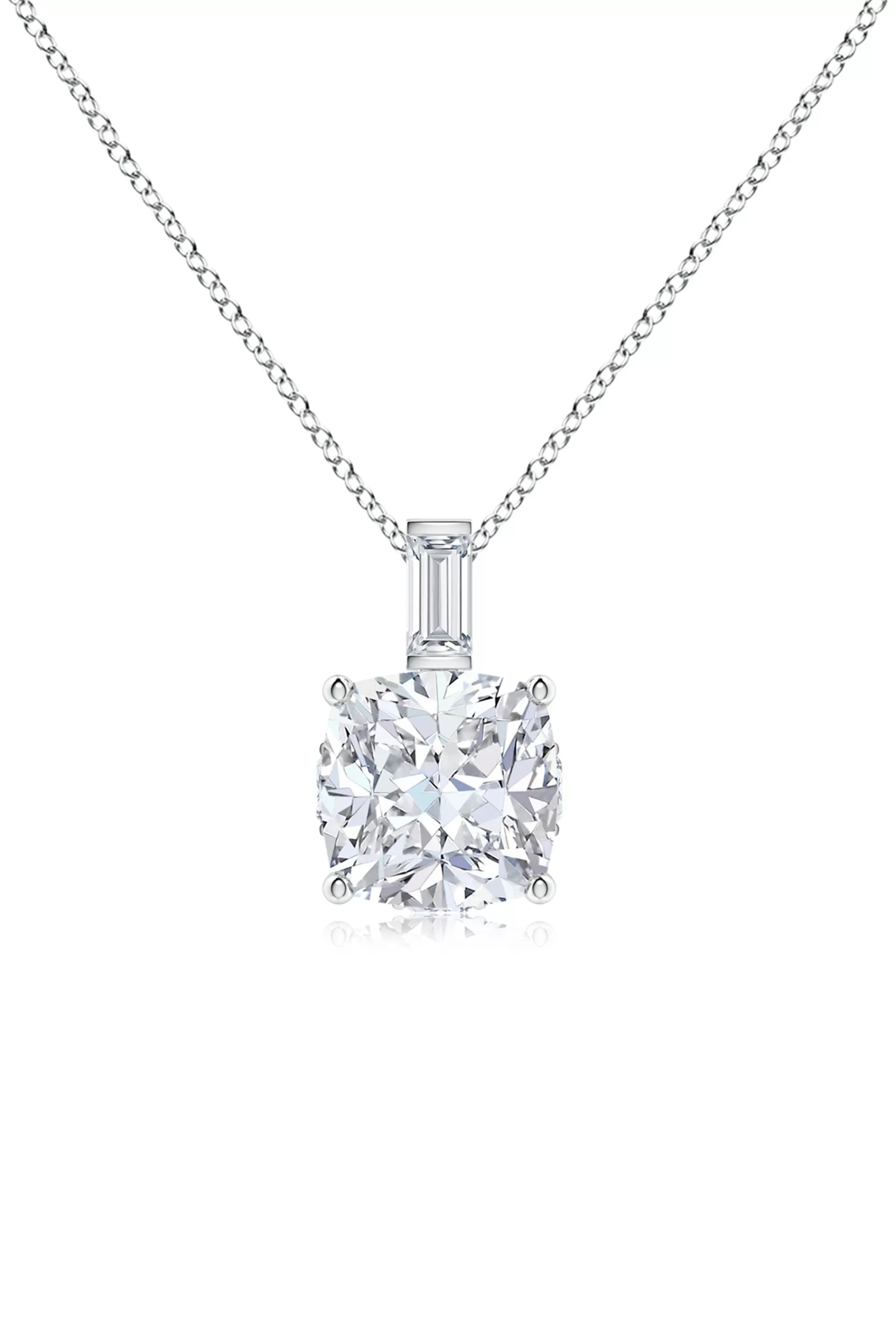 Natori Necklaces | Orient Express<Orient Express Lab-Grown 14K Gold & Cushion Diamond Pendant Necklace