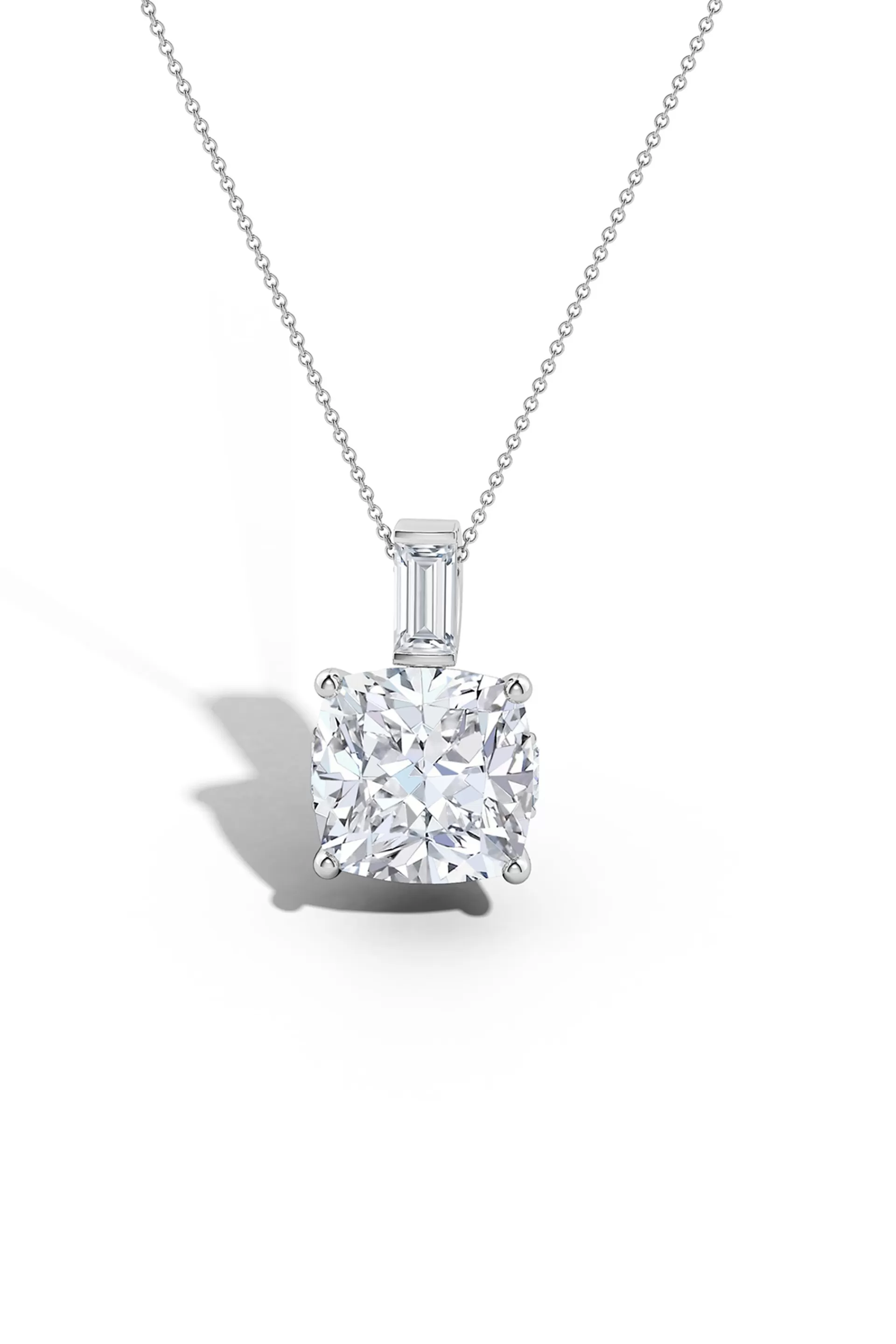 Natori Necklaces | Orient Express<Orient Express Lab-Grown 14K Gold & Cushion Diamond Pendant Necklace