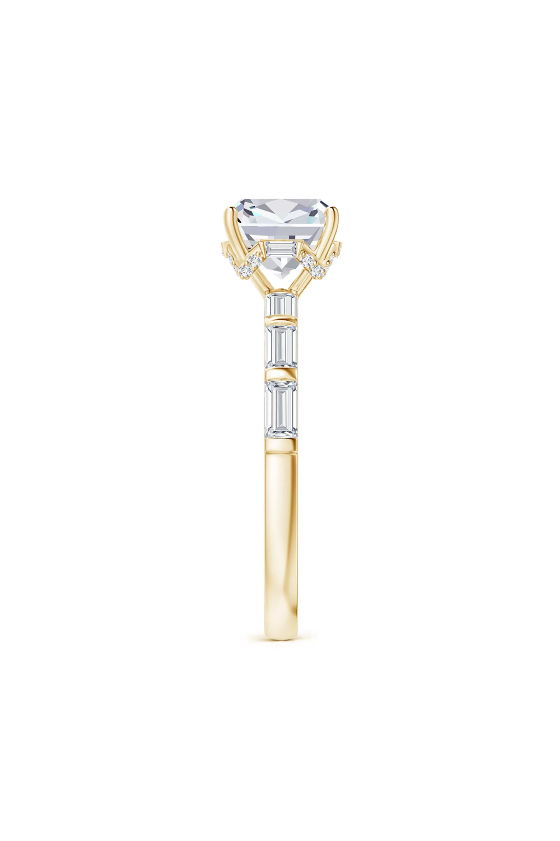 Natori Rings | Orient Express<Orient Express Lab-Grown 14K Gold & Cushion Diamond Solitaire Ring