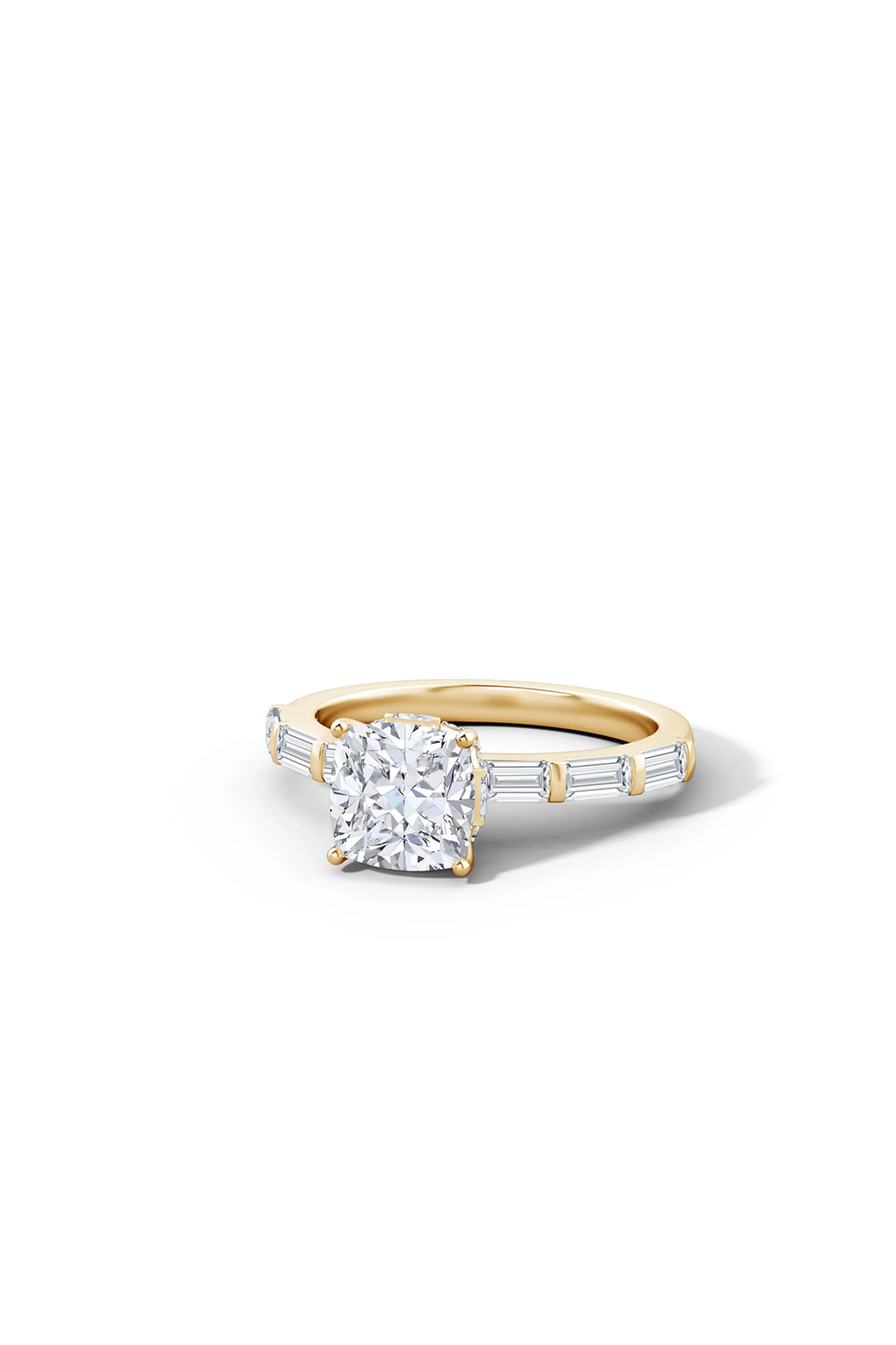 Natori Rings | Orient Express<Orient Express Lab-Grown 14K Gold & Cushion Diamond Solitaire Ring