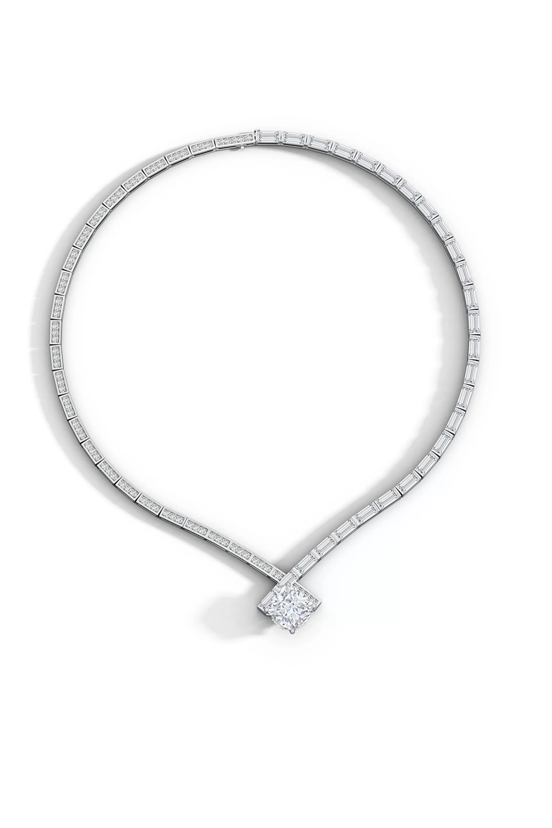 Natori Necklaces | Orient Express<Orient Express Lab-Grown 14K Gold & Cushion Diamond Statement Necklace