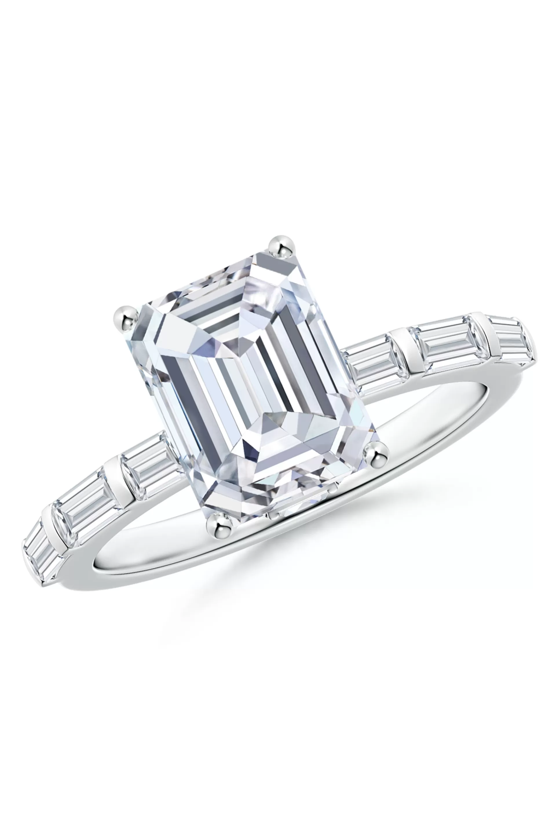 Natori Rings | Orient Express<Orient Express Lab-Grown 14K Gold & Emerald Cut Diamond Solitaire Ring