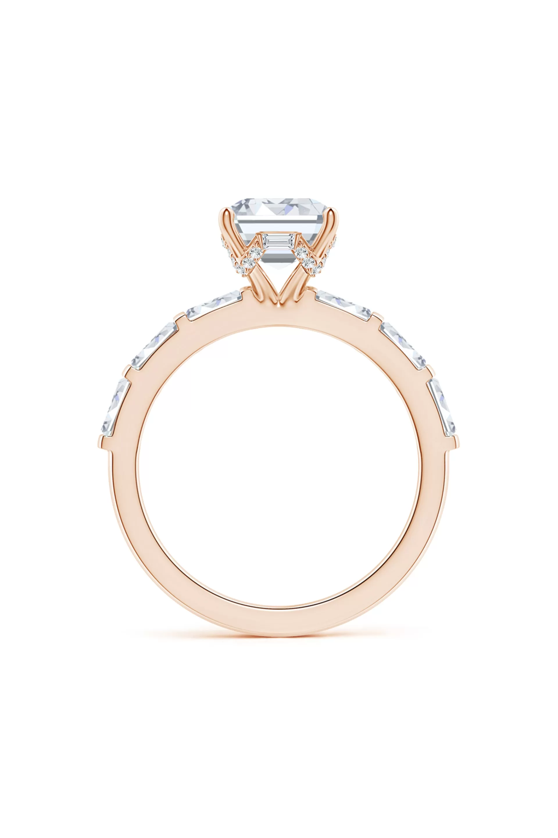 Natori Rings | Orient Express<Orient Express Lab-Grown 14K Gold & Emerald Cut Diamond Solitaire Ring