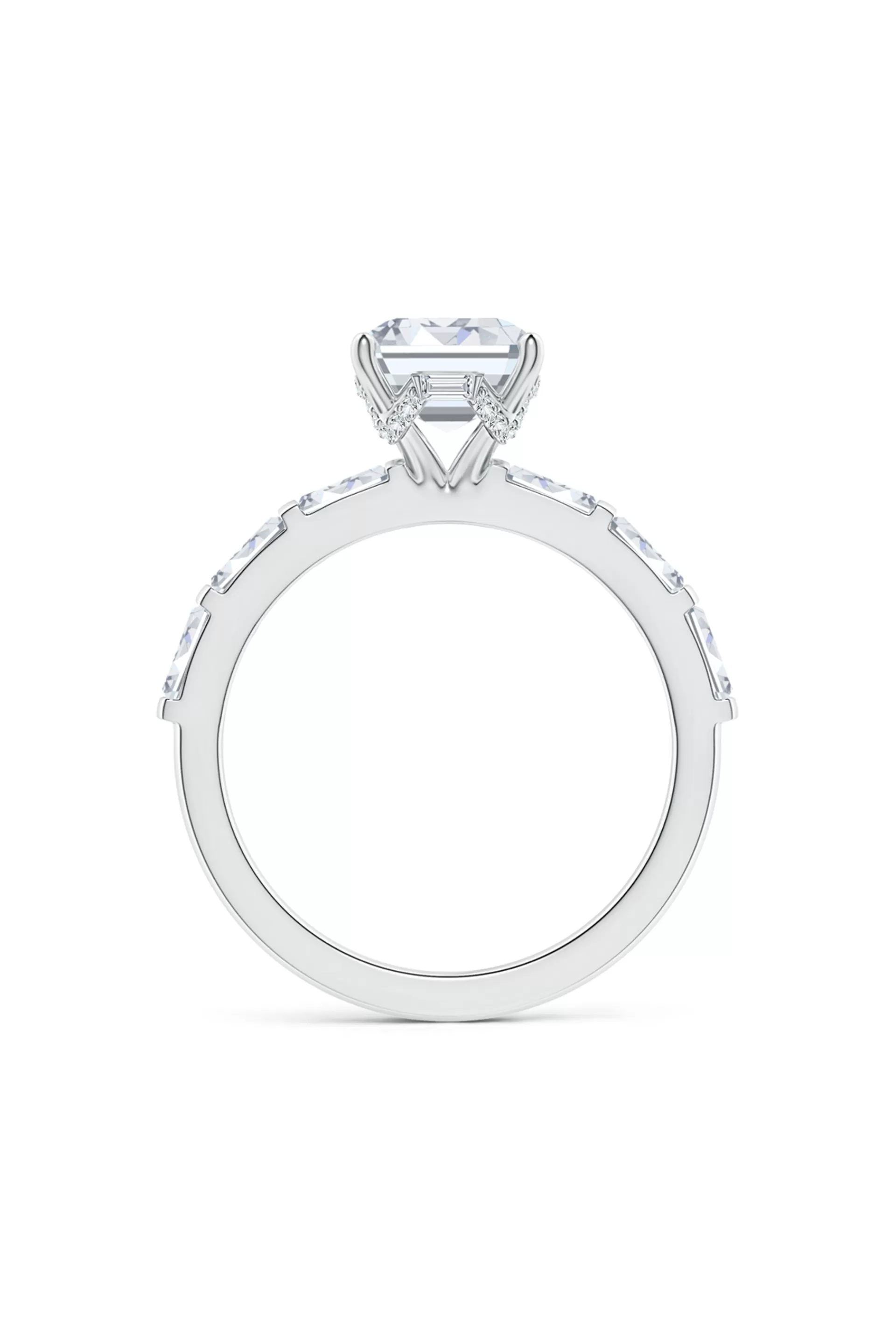 Natori Rings | Orient Express<Orient Express Lab-Grown 14K Gold & Emerald Cut Diamond Solitaire Ring