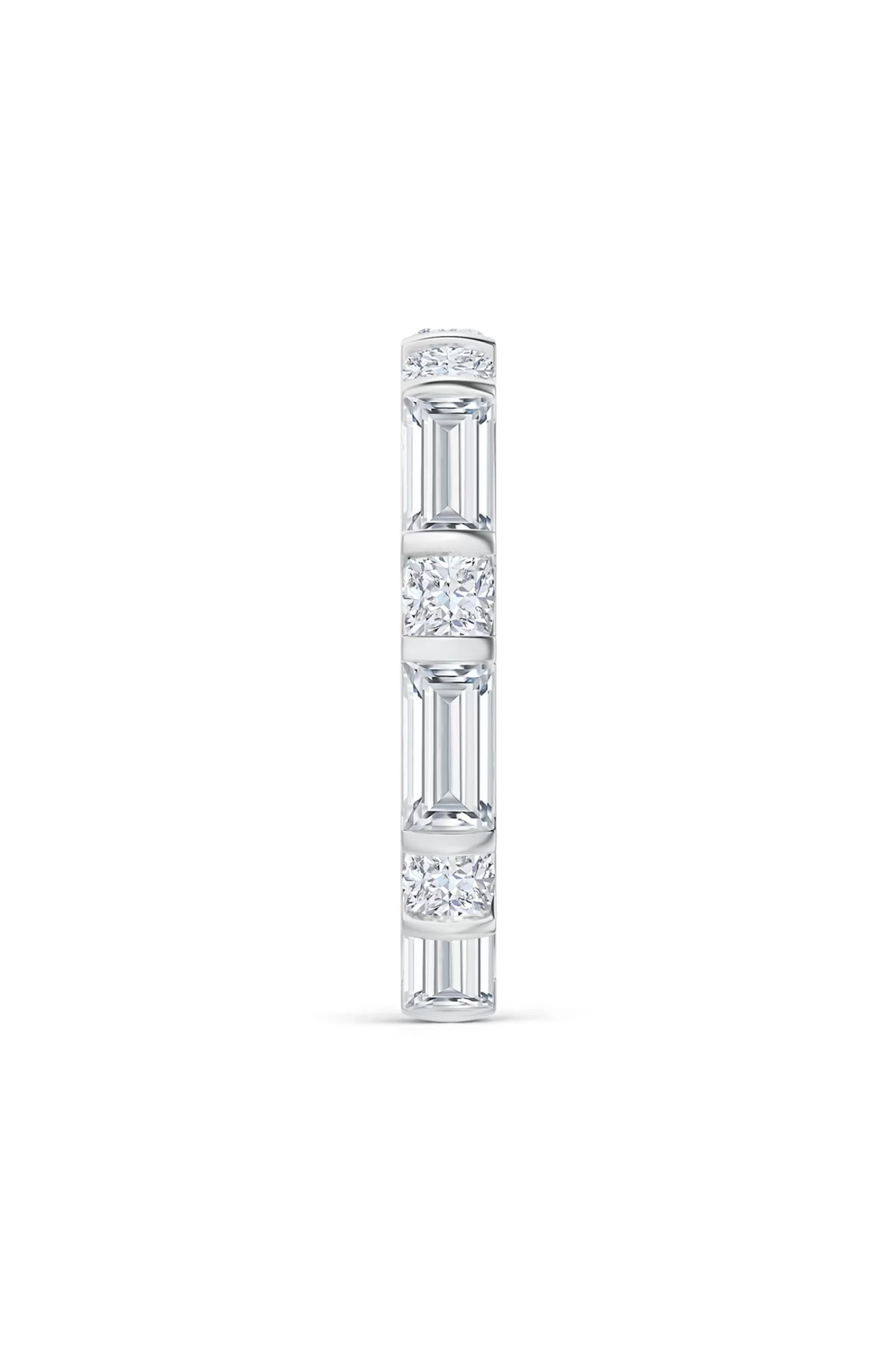 Natori Rings | Orient Express<Orient Express Lab-Grown 14K Gold Baguette & Cushion Diamond Eternity Band