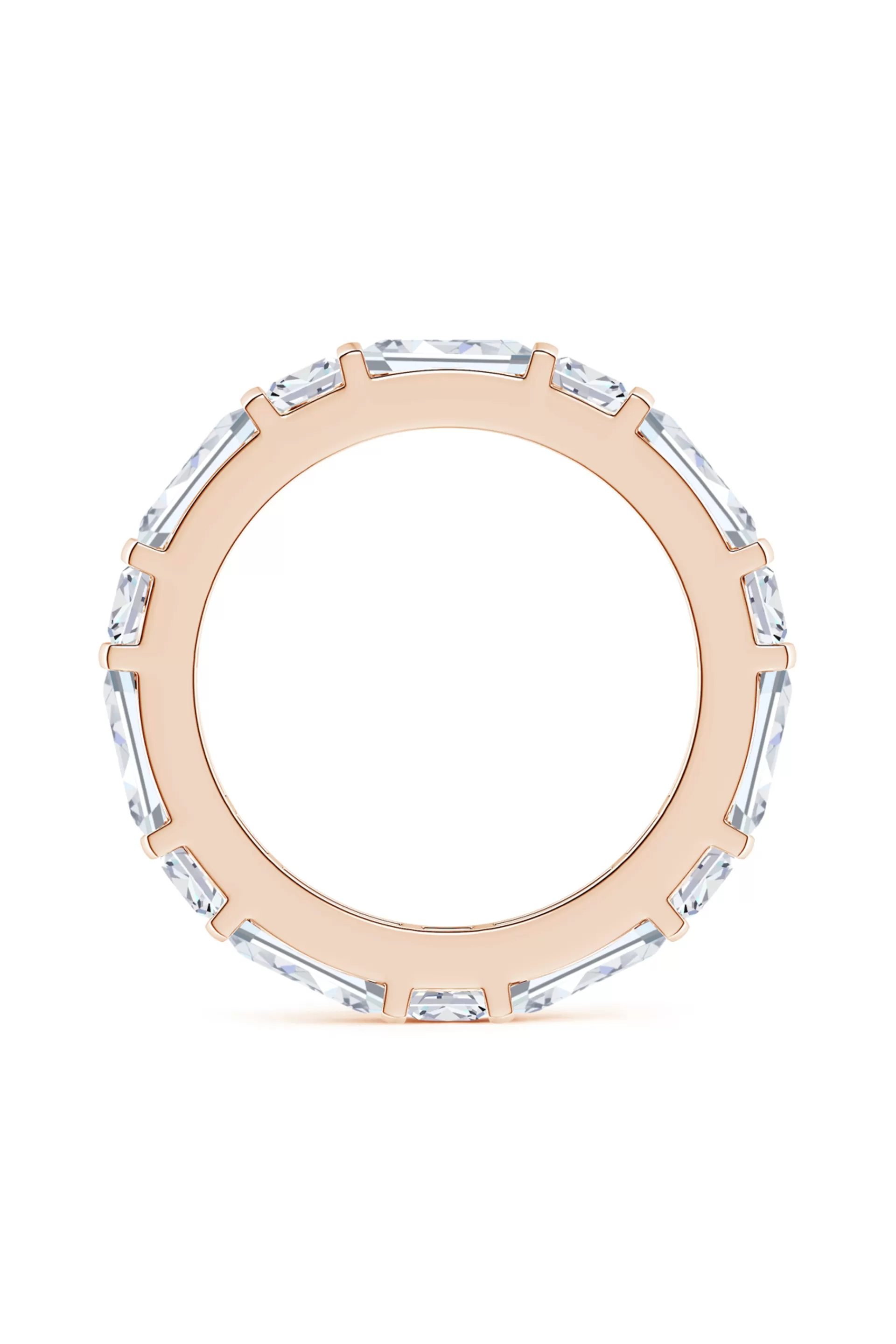 Natori Rings | Orient Express<Orient Express Lab-Grown 14K Gold Baguette & Cushion Diamond Eternity Band