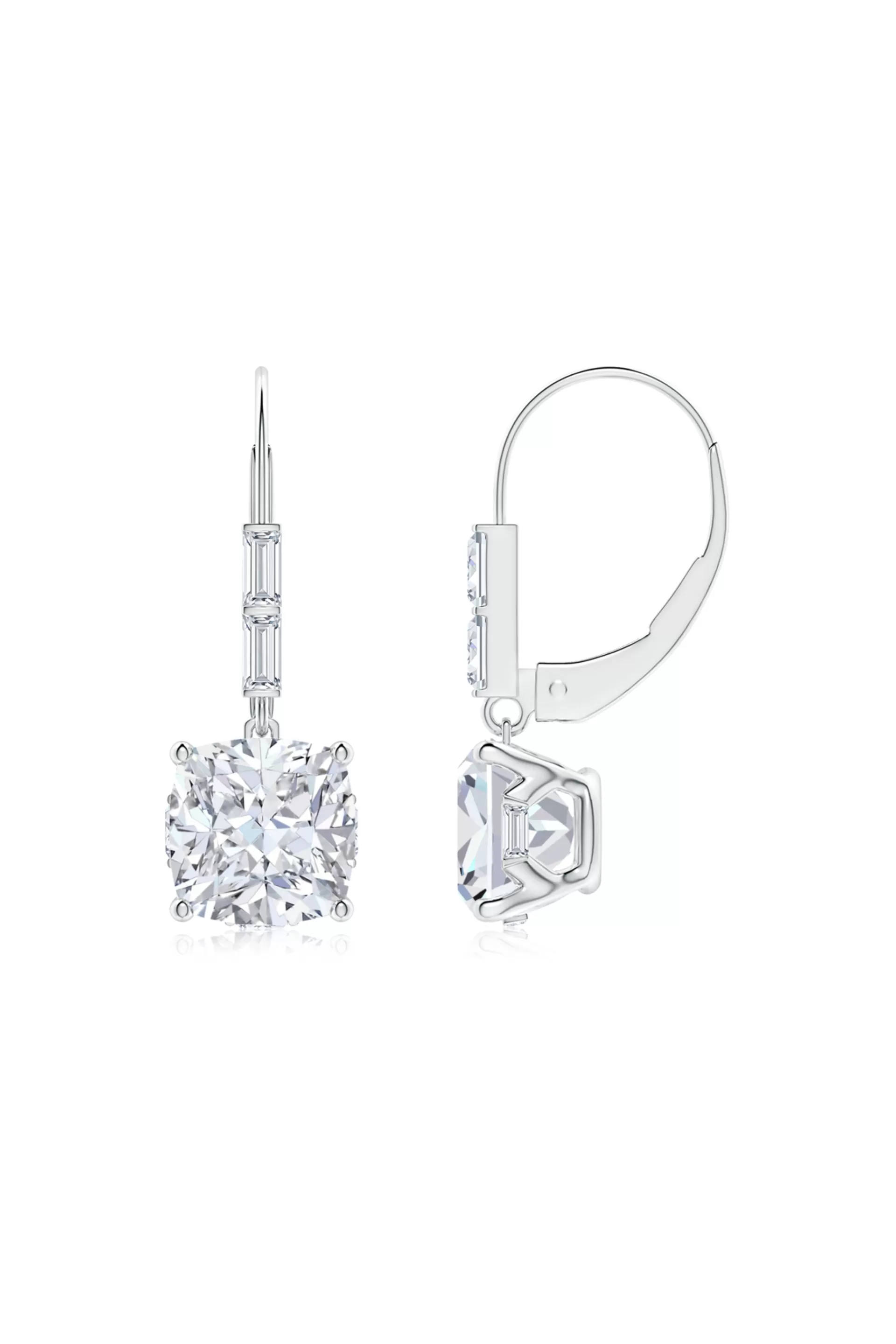 Natori Earrings | Orient Express<Orient Express Lab-Grown 14K Gold Cushion Diamond Earrings