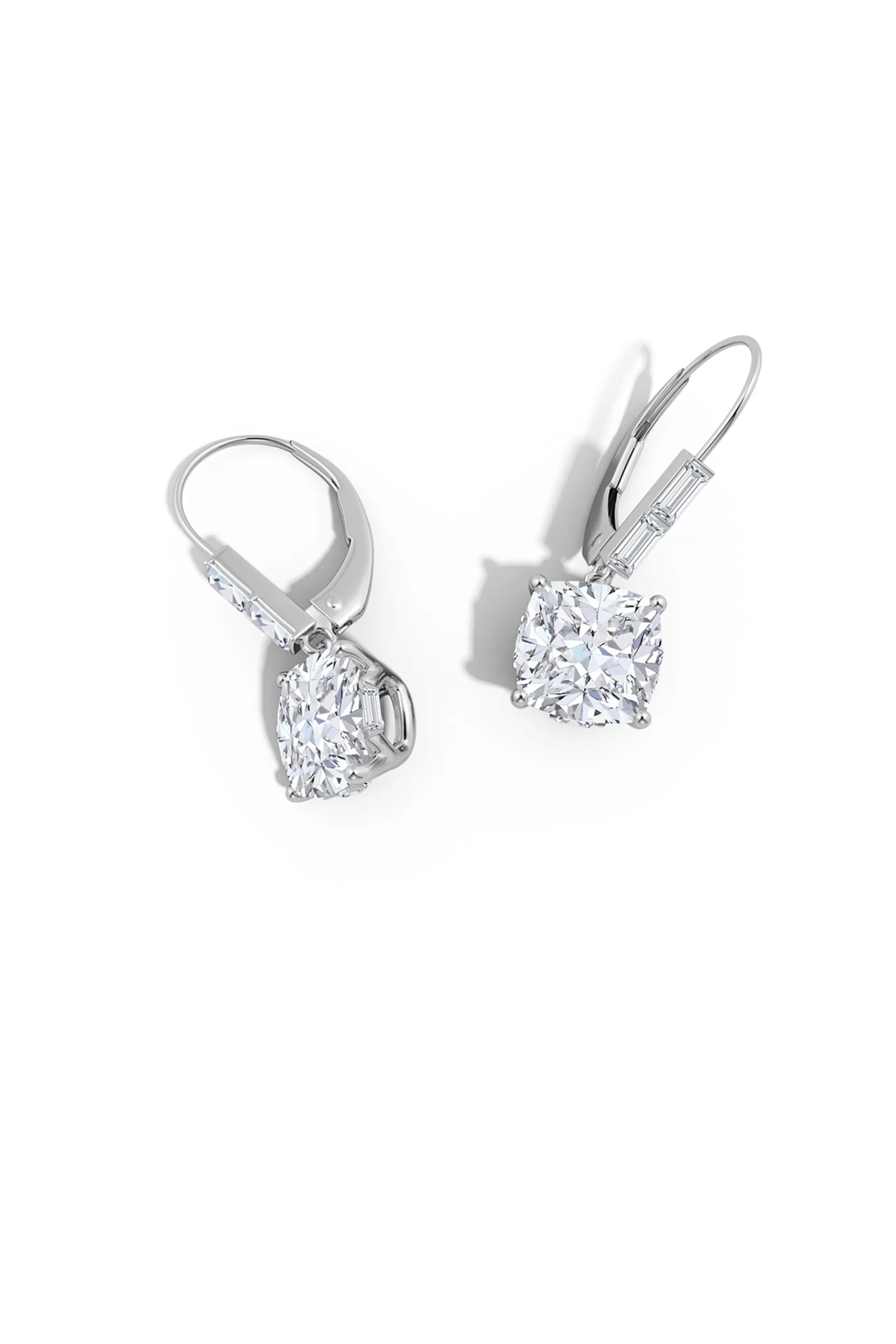 Natori Earrings | Orient Express<Orient Express Lab-Grown 14K Gold Cushion Diamond Earrings