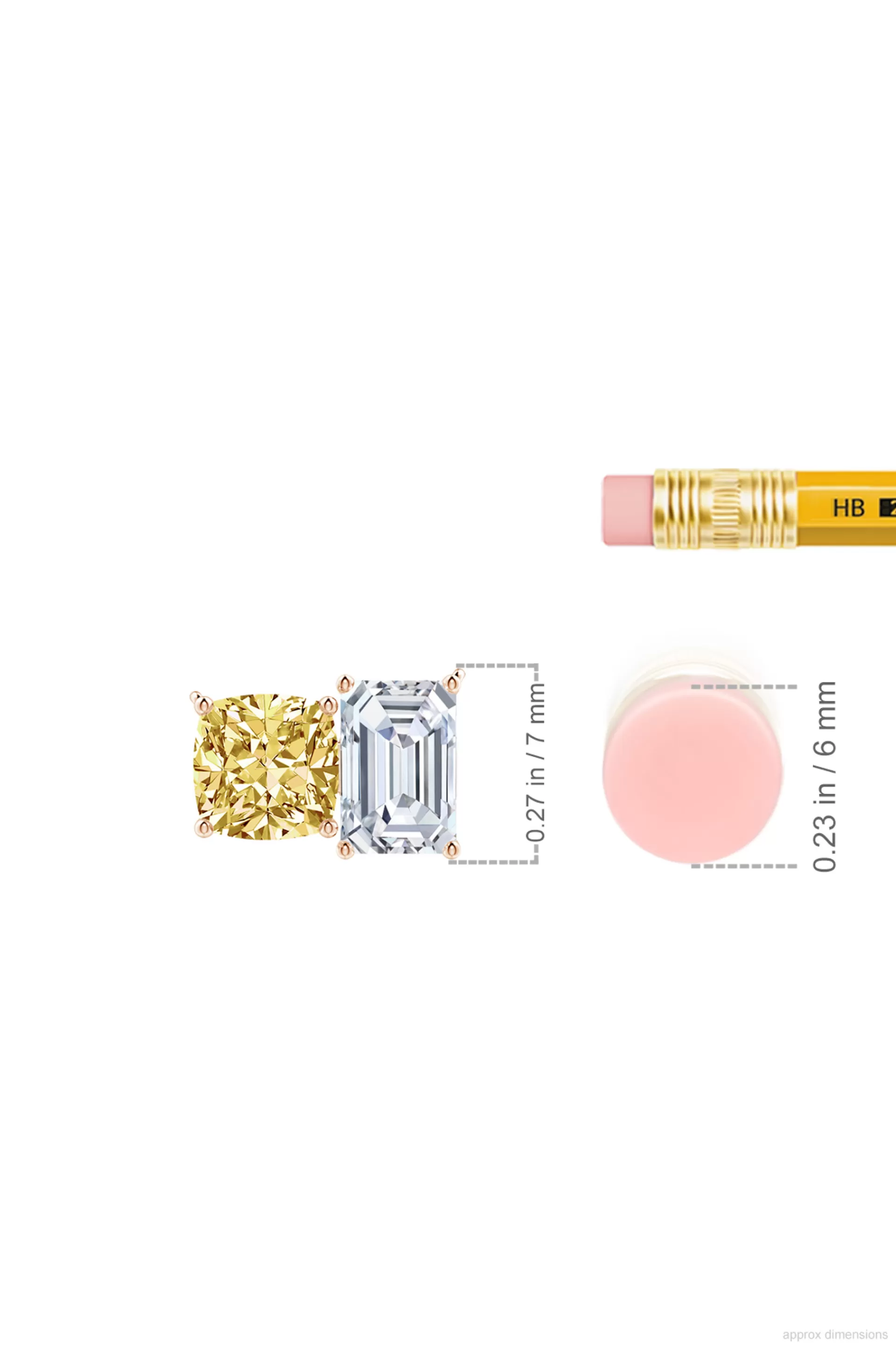 Natori Necklaces | Orient Express<Orient Express Lab-Grown 14K Gold With Yellow & White Diamond Two Stone Pendant Necklace