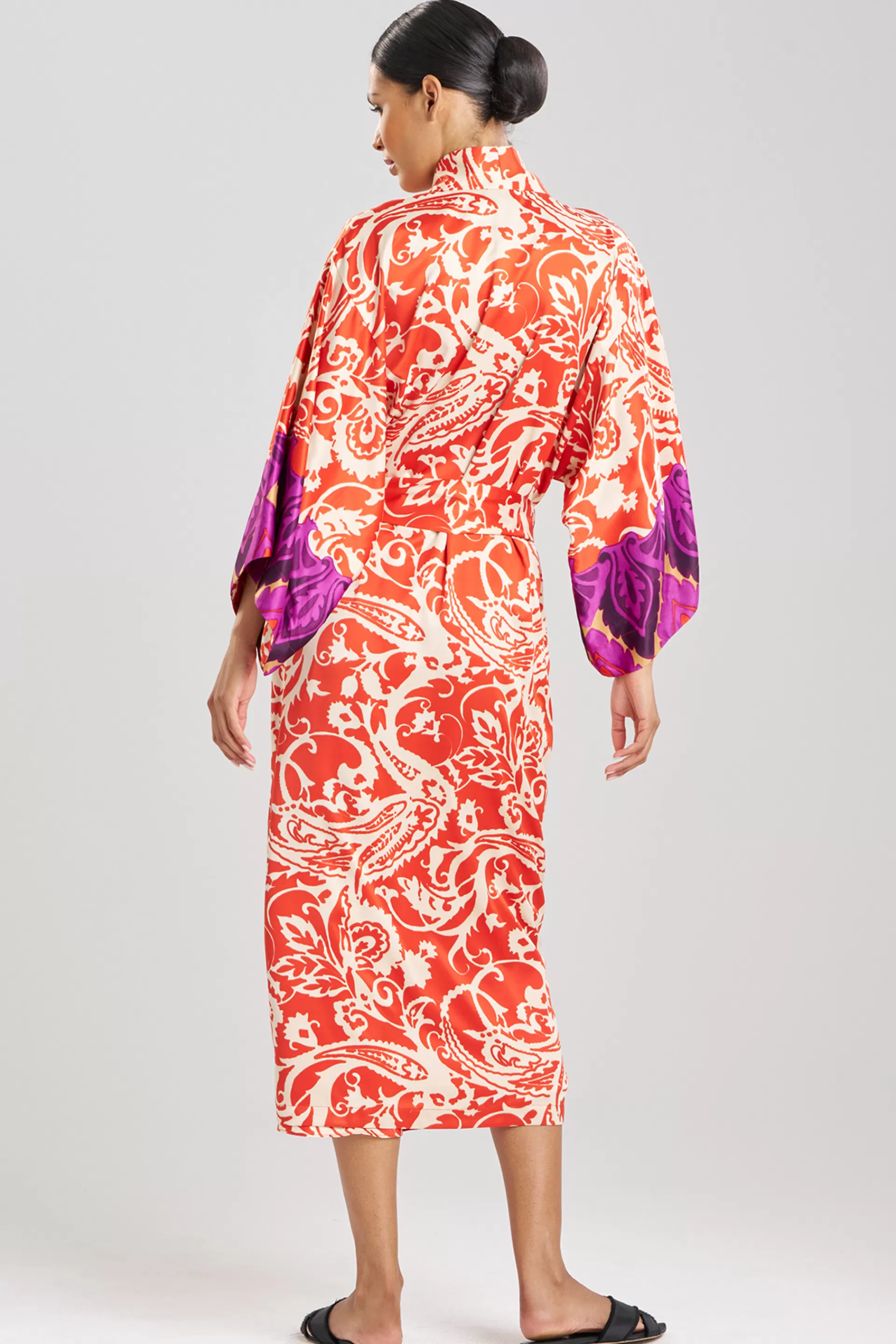 Natori Robes & Kimonos<Palace Robe Red Orange