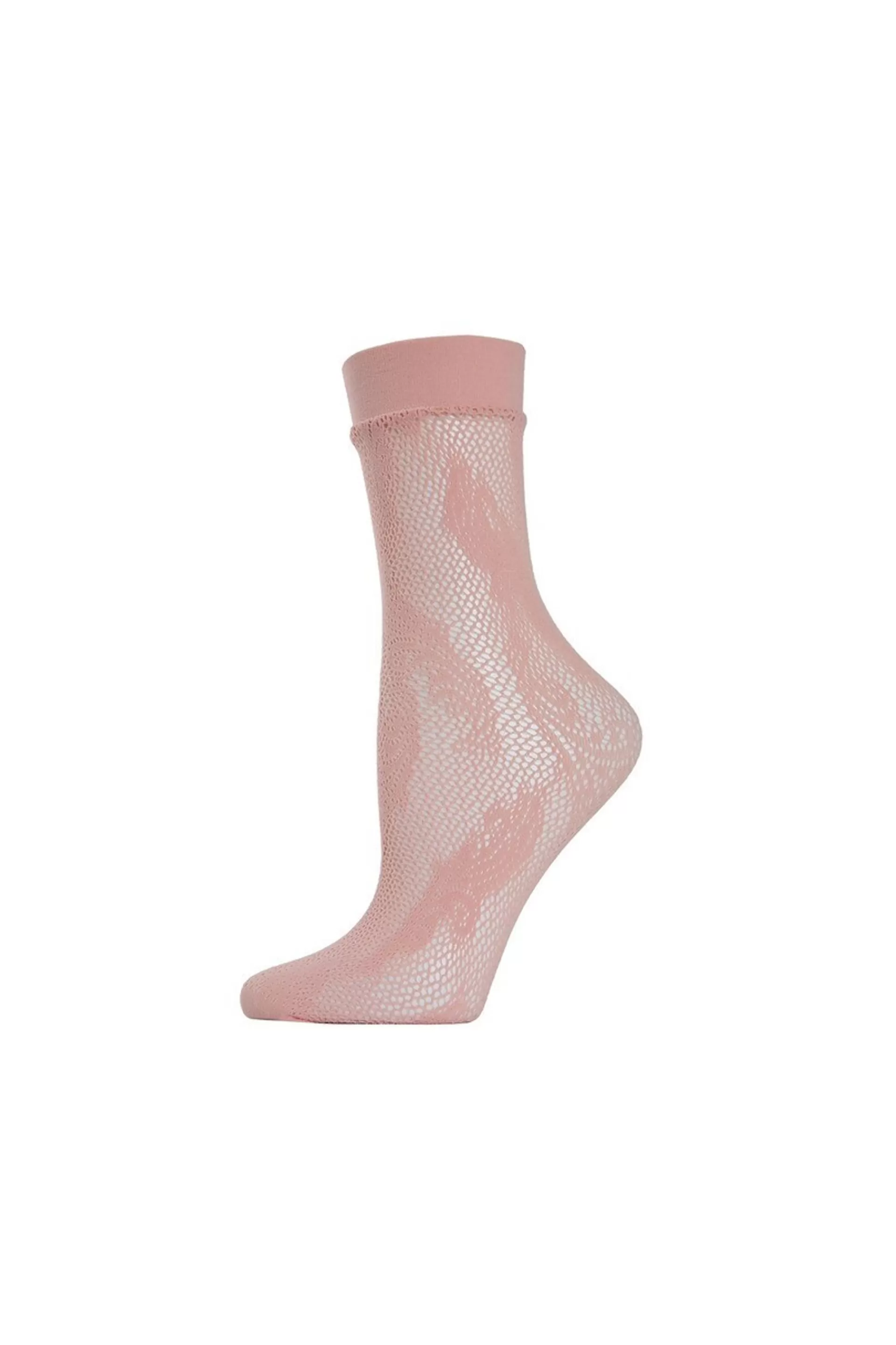 Natori Bridal Accessories | Bridal<Plume Net Crew Socks