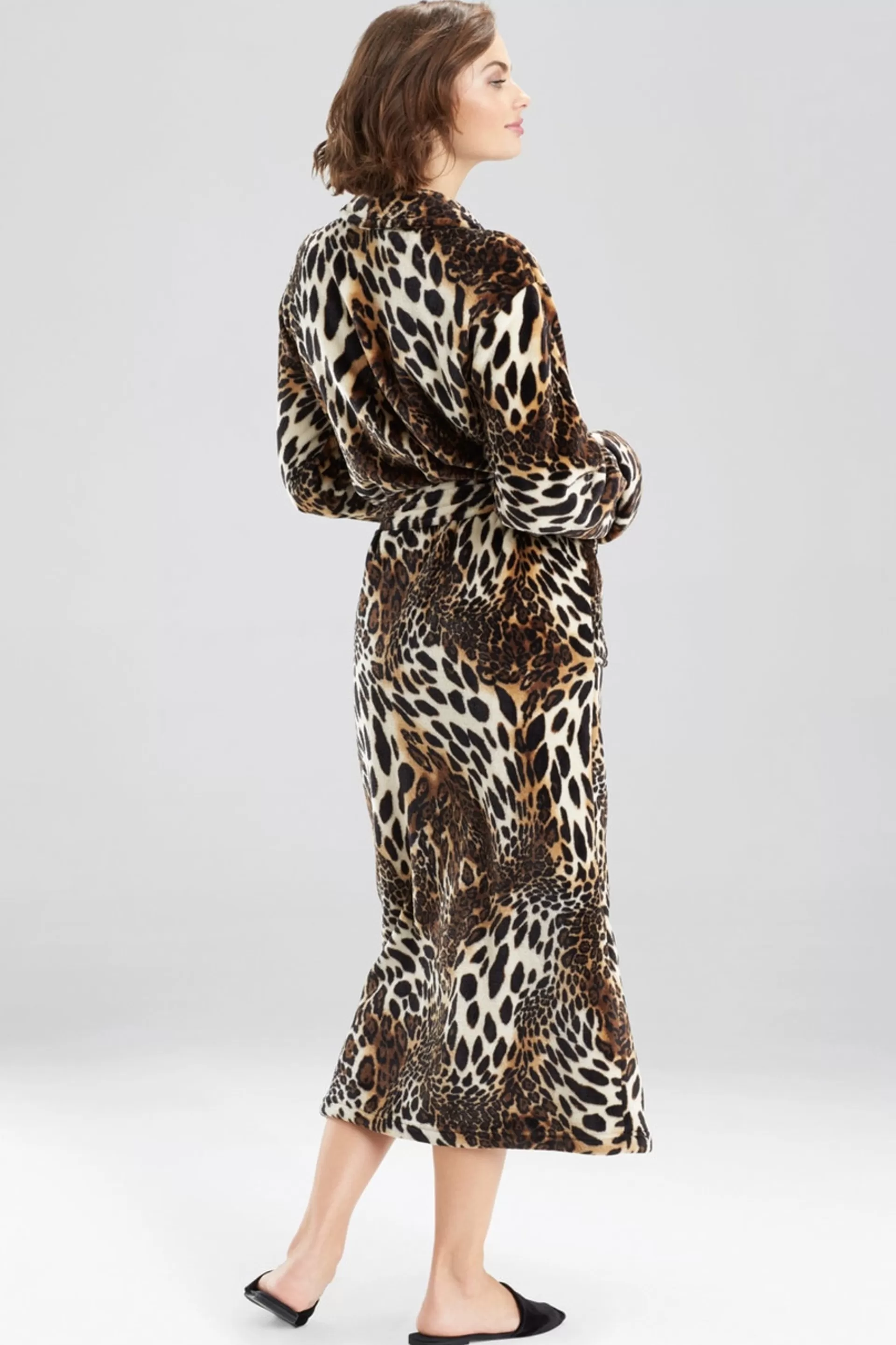 Natori Robes & Kimonos<Plush Leopard Robe