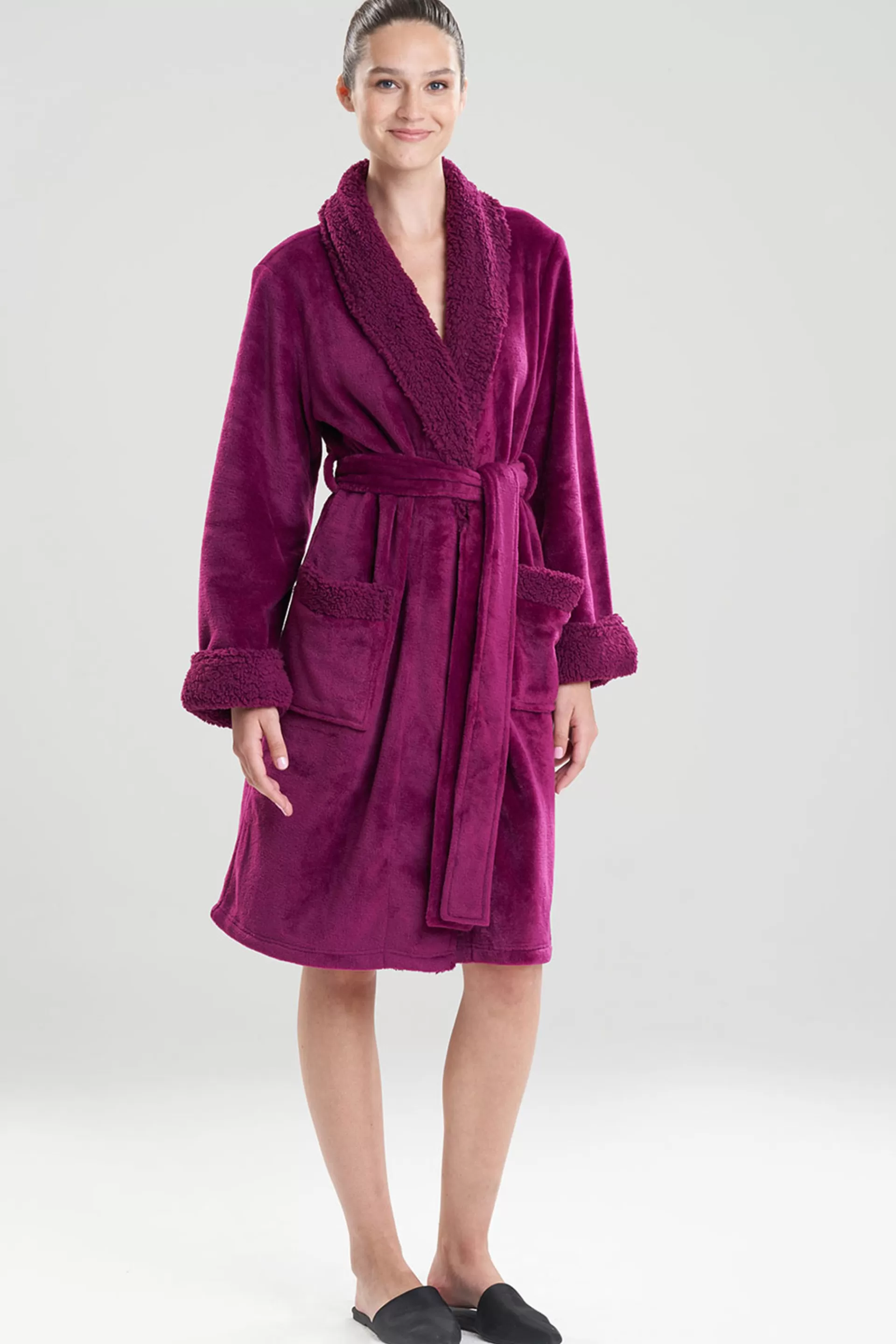 Natori Robes & Kimonos<Plush Sherpa Cozy Robe