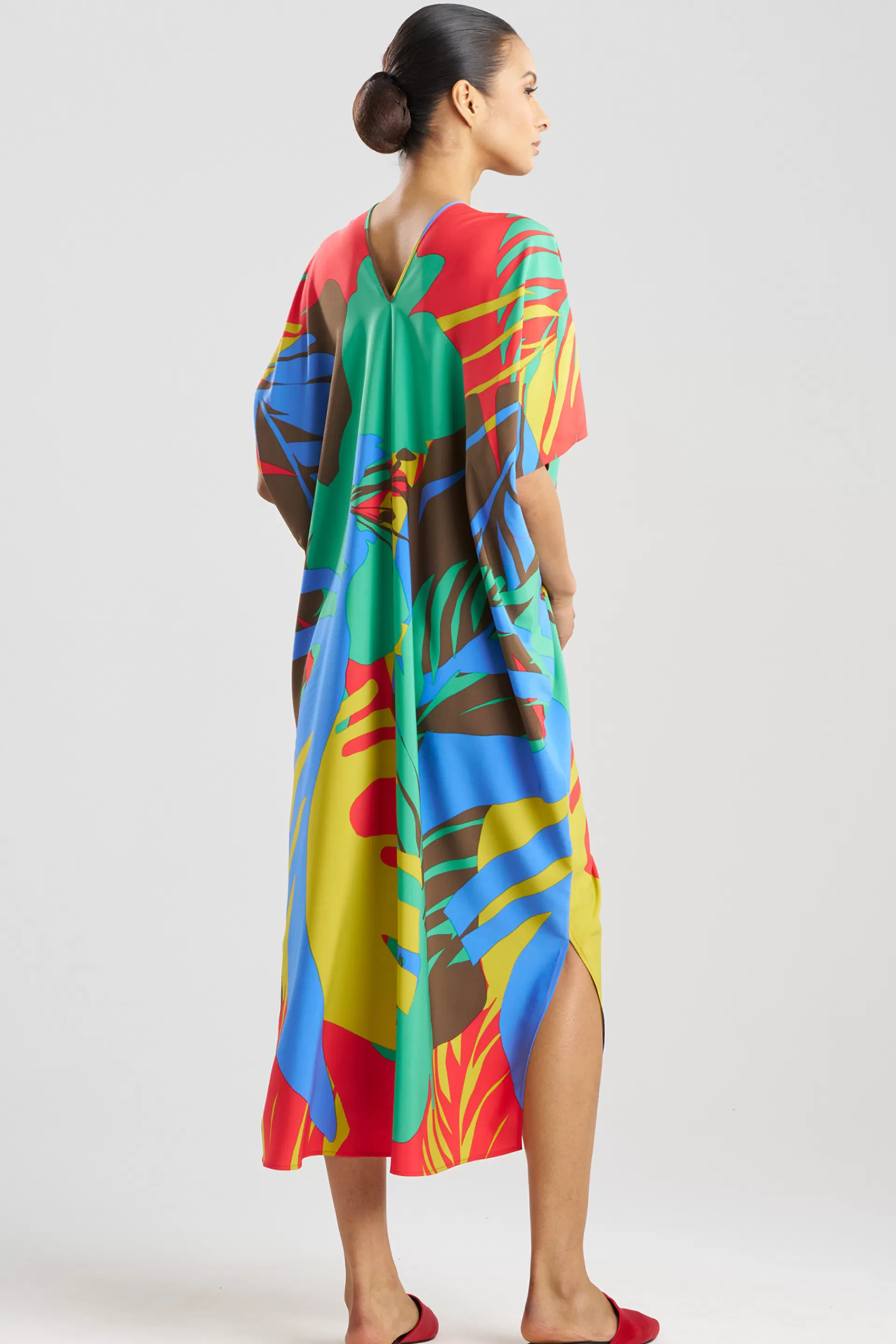 Natori Caftans | Caftan Dresses<Portofino Caftan Red Multi