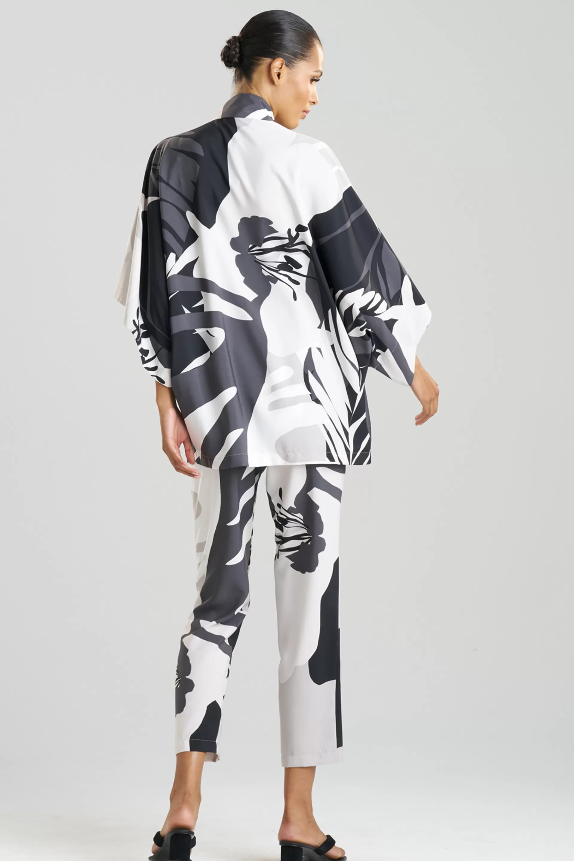 Natori Robes & Kimonos<Portofino Short Wrap Grey