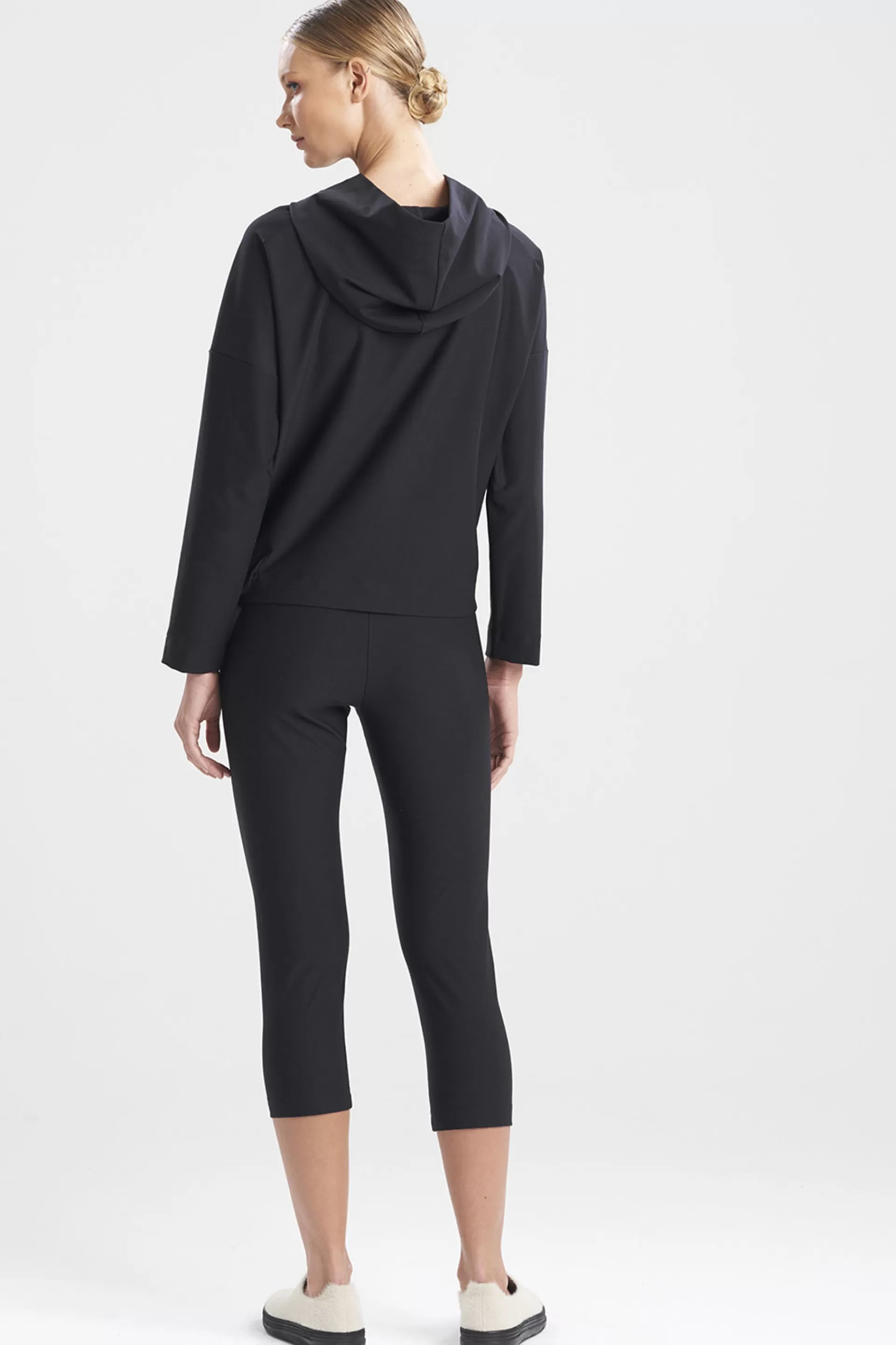 Natori Cardigans & Hoodies | Jackets & Outerwear<Power Fit Hoodie Black