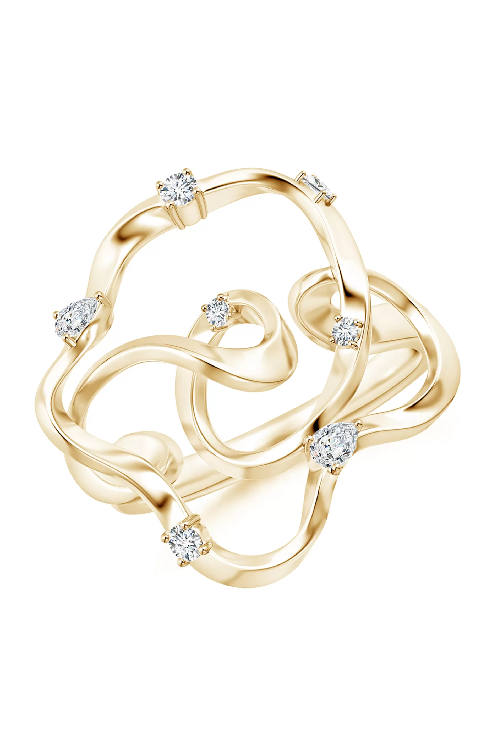 Natori Rings | Sakura<Sakura 14k Scattered Diamond Ring