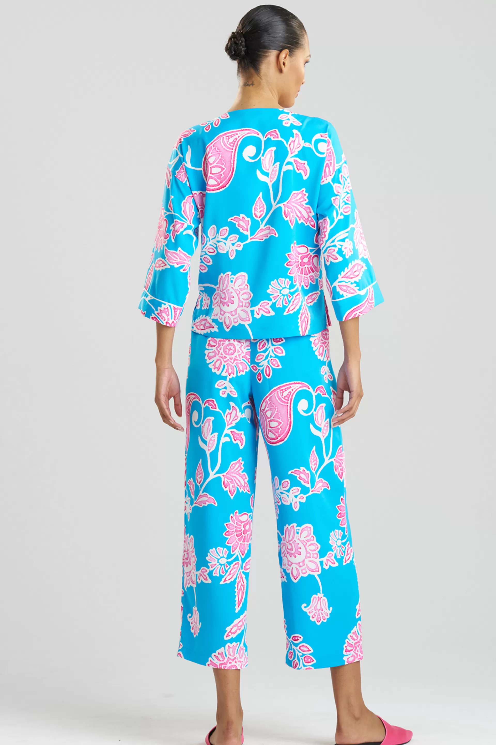 Natori Pajama Sets<Sanremo PJ Teal/Pink