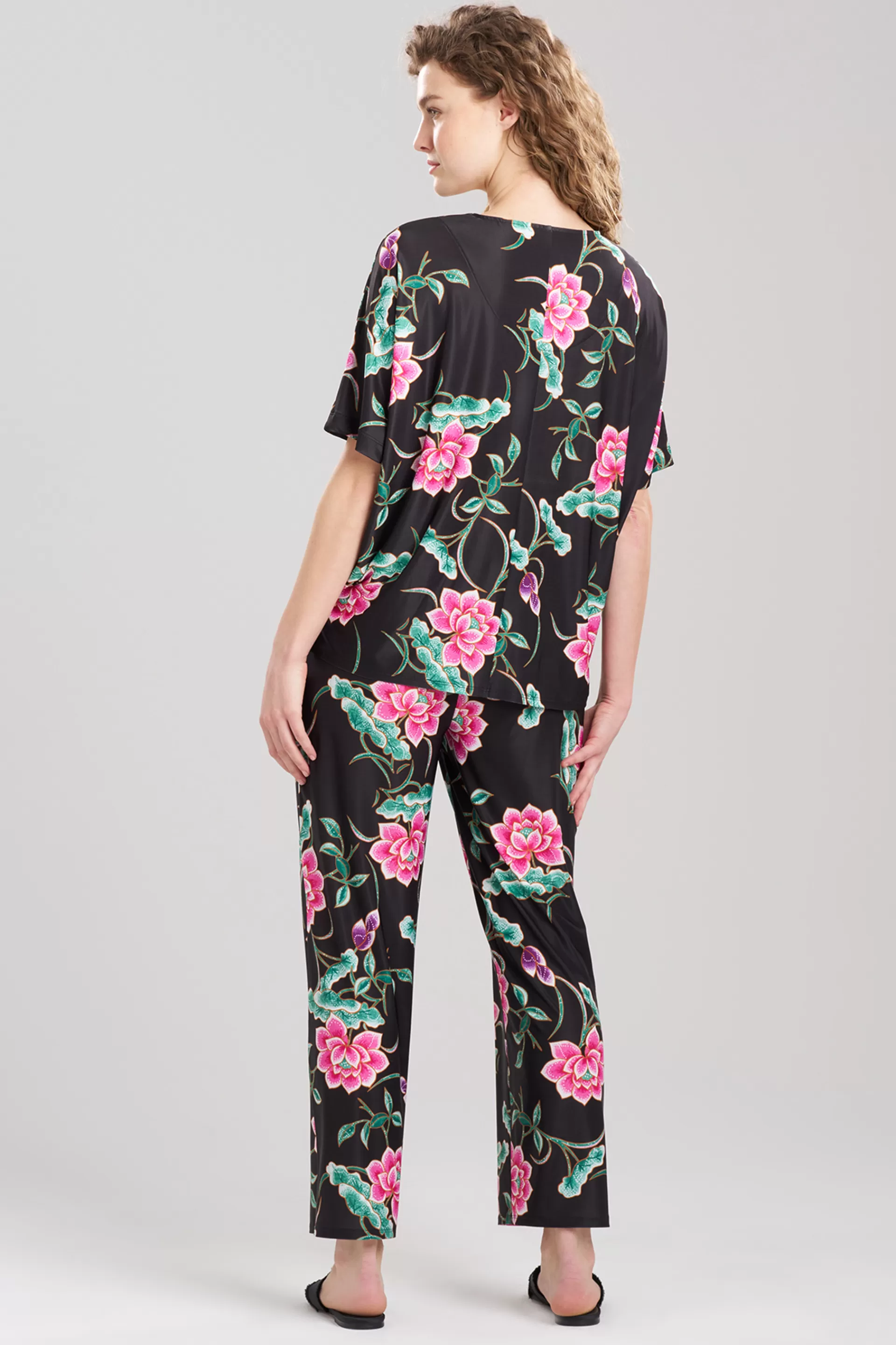 Natori Pajama Sets<Sarasa Slinky Boat Neck PJ