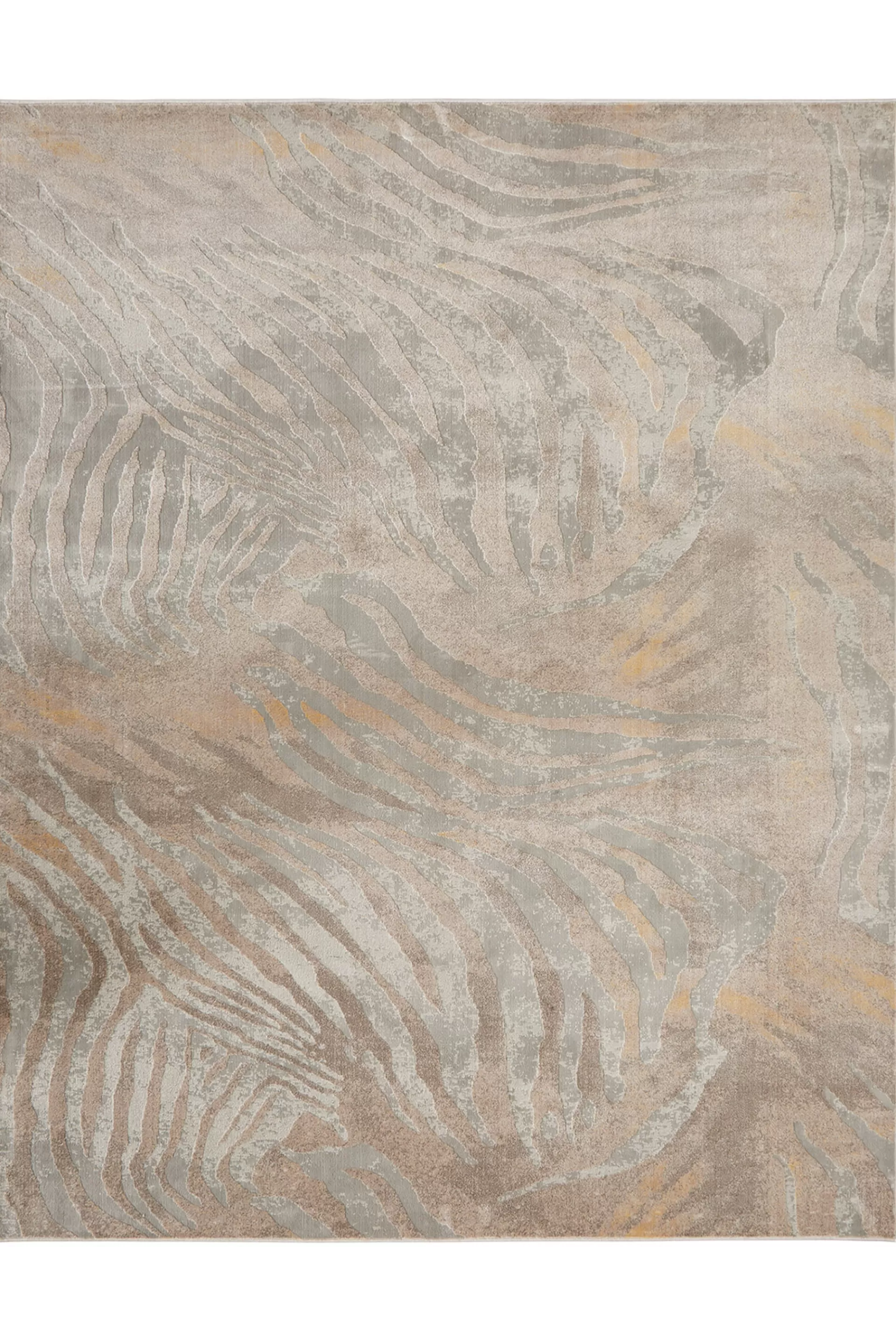 Natori Rugs<Serengeti- Neutral Zebra Rug Grey