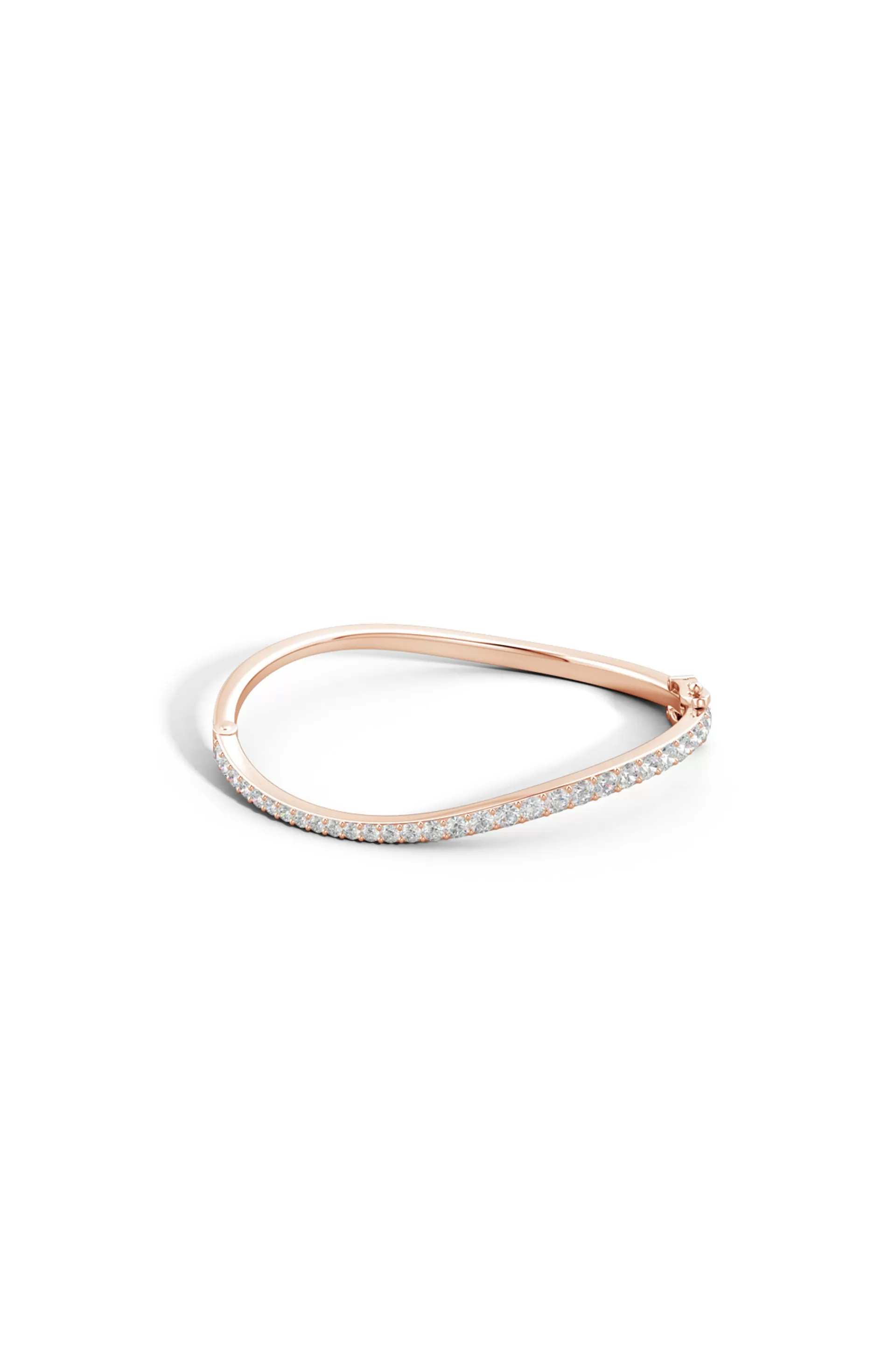 Natori Bracelets | Shangri-La<Shangri-La Brushstroke 14K Gold And Diamond Full Bracelet