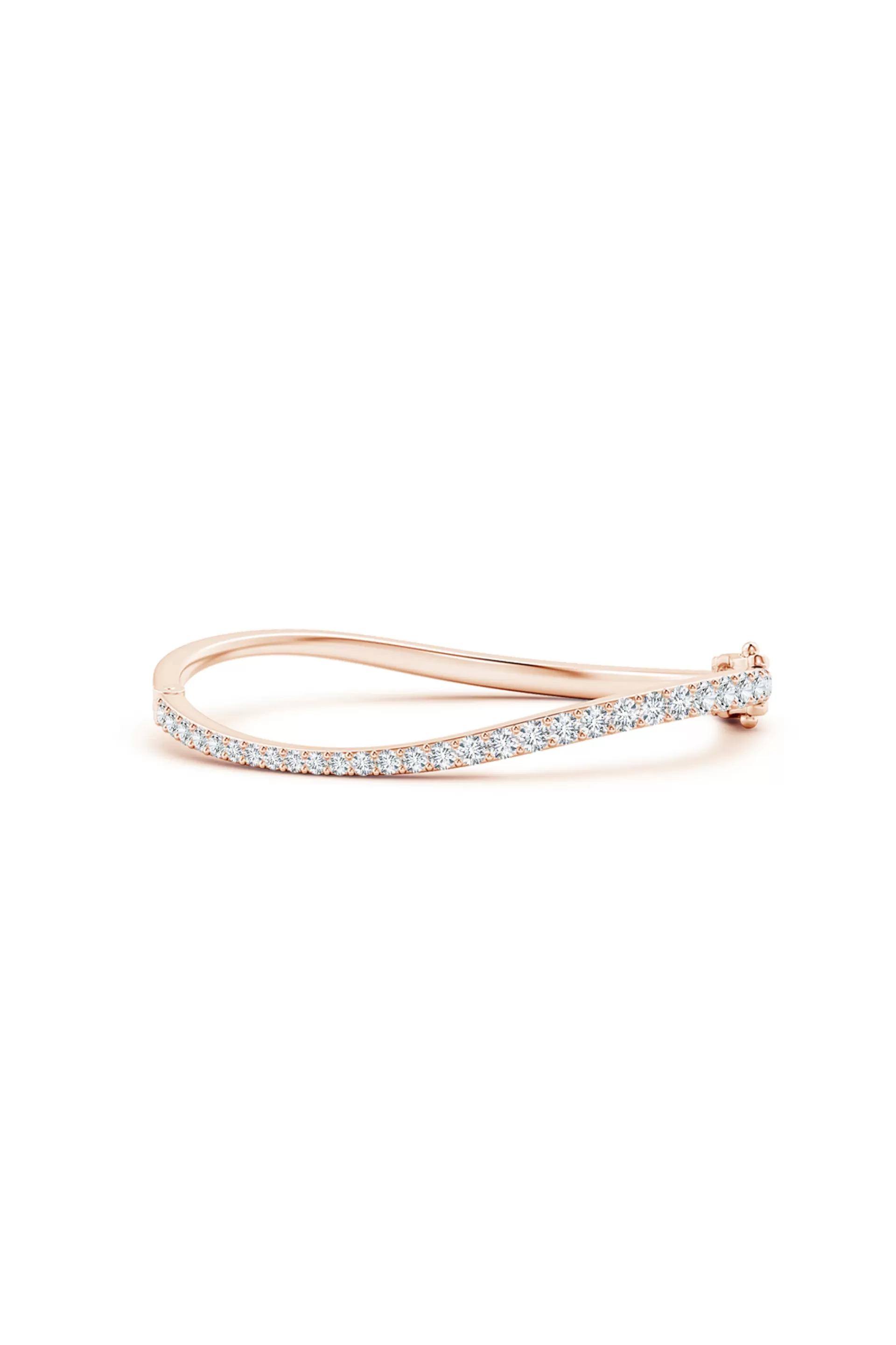 Natori Bracelets | Shangri-La<Shangri-La Brushstroke 14K Gold And Diamond Full Bracelet