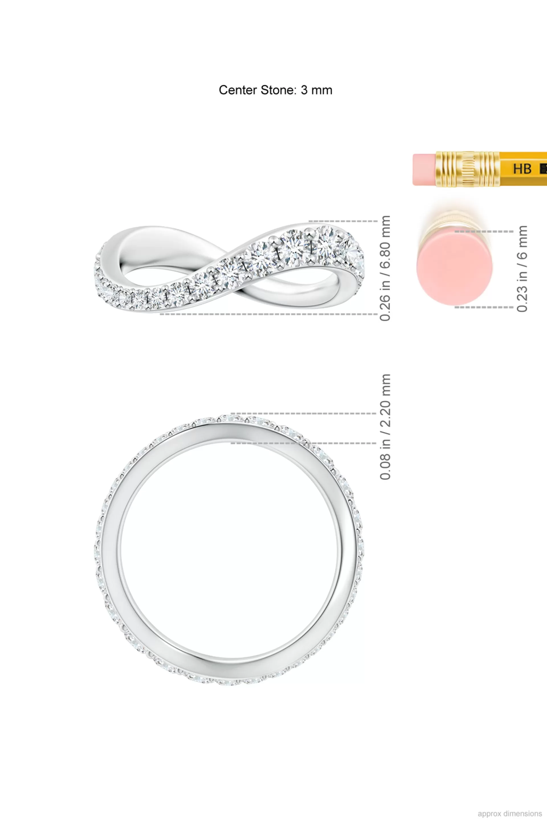 Natori Rings | Shangri-La<Shangri-La Brushstroke 14K Gold And Diamond Full Eternity Stacking Ring