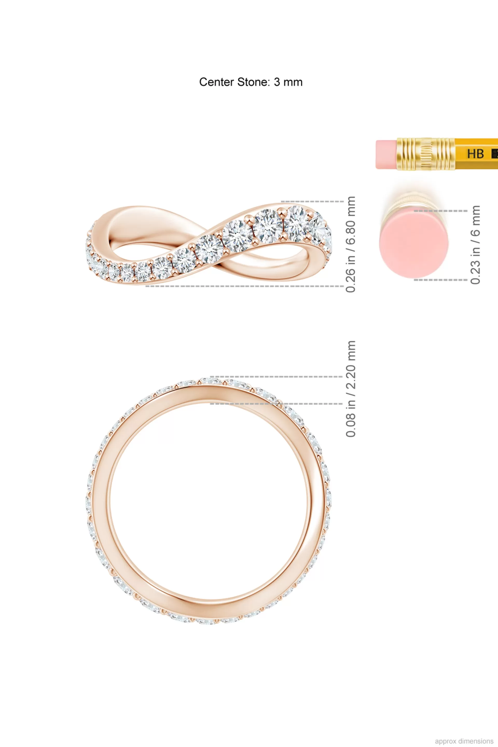 Natori Rings | Shangri-La<Shangri-La Brushstroke 14K Gold And Diamond Full Eternity Stacking Ring
