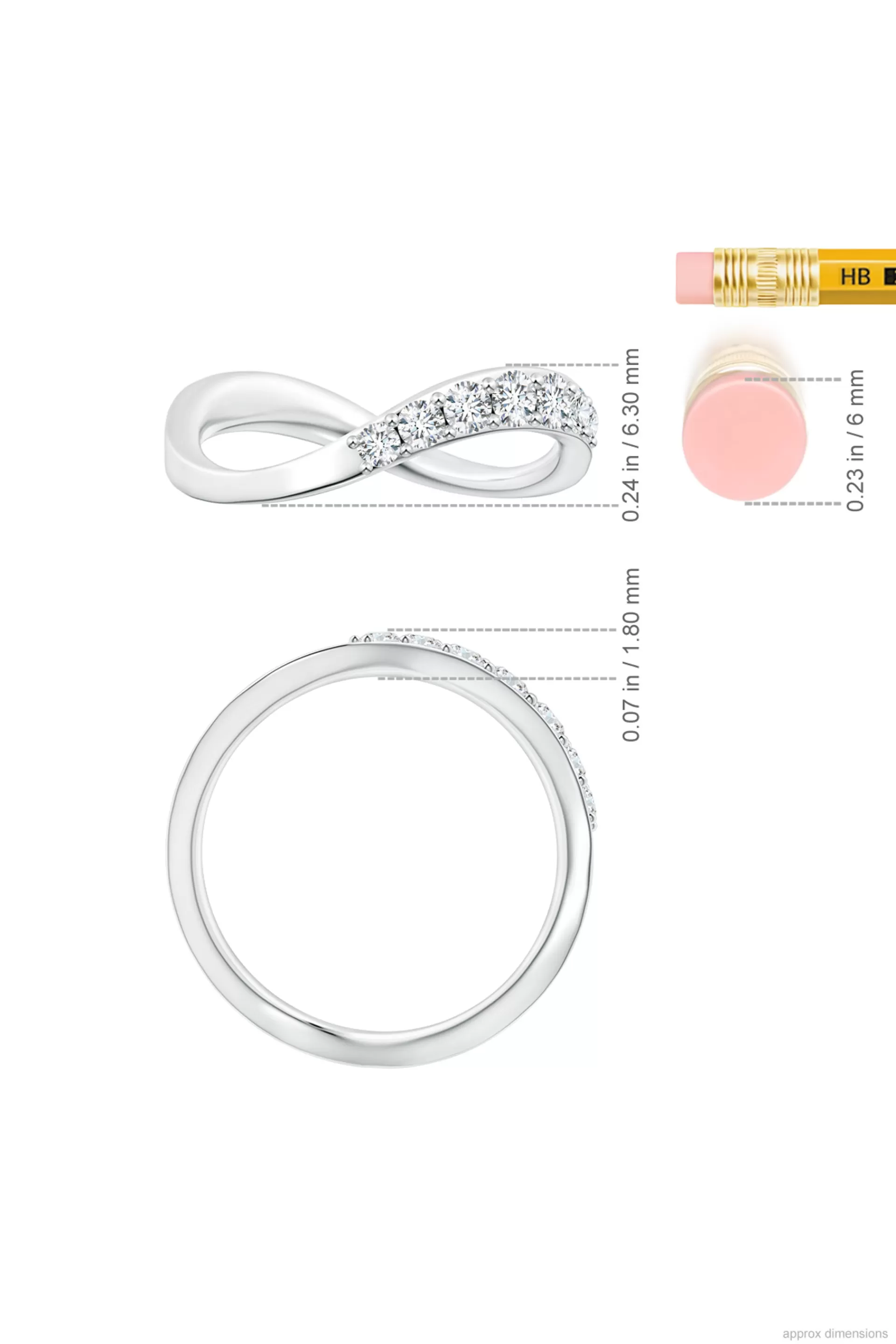 Natori Rings | Shangri-La<Shangri-La Brushstroke 14K Gold And Diamond Half Eternity Stacking Ring