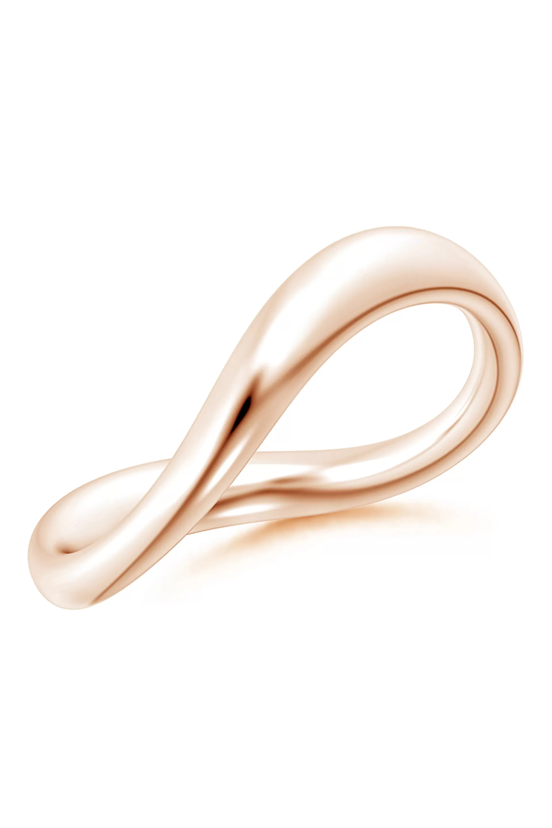 Natori Rings | Shangri-La<Shangri-La Brushstroke 14K Gold Stacking Ring