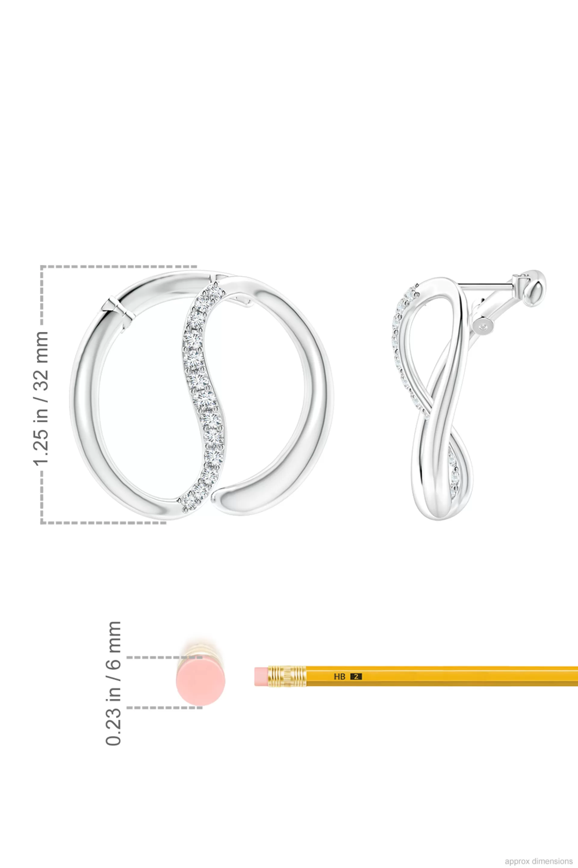 Natori Earrings | Shangri-La<Shangri-La Yin-Yang 14K Gold And Diamond Large Button Stud Earrings