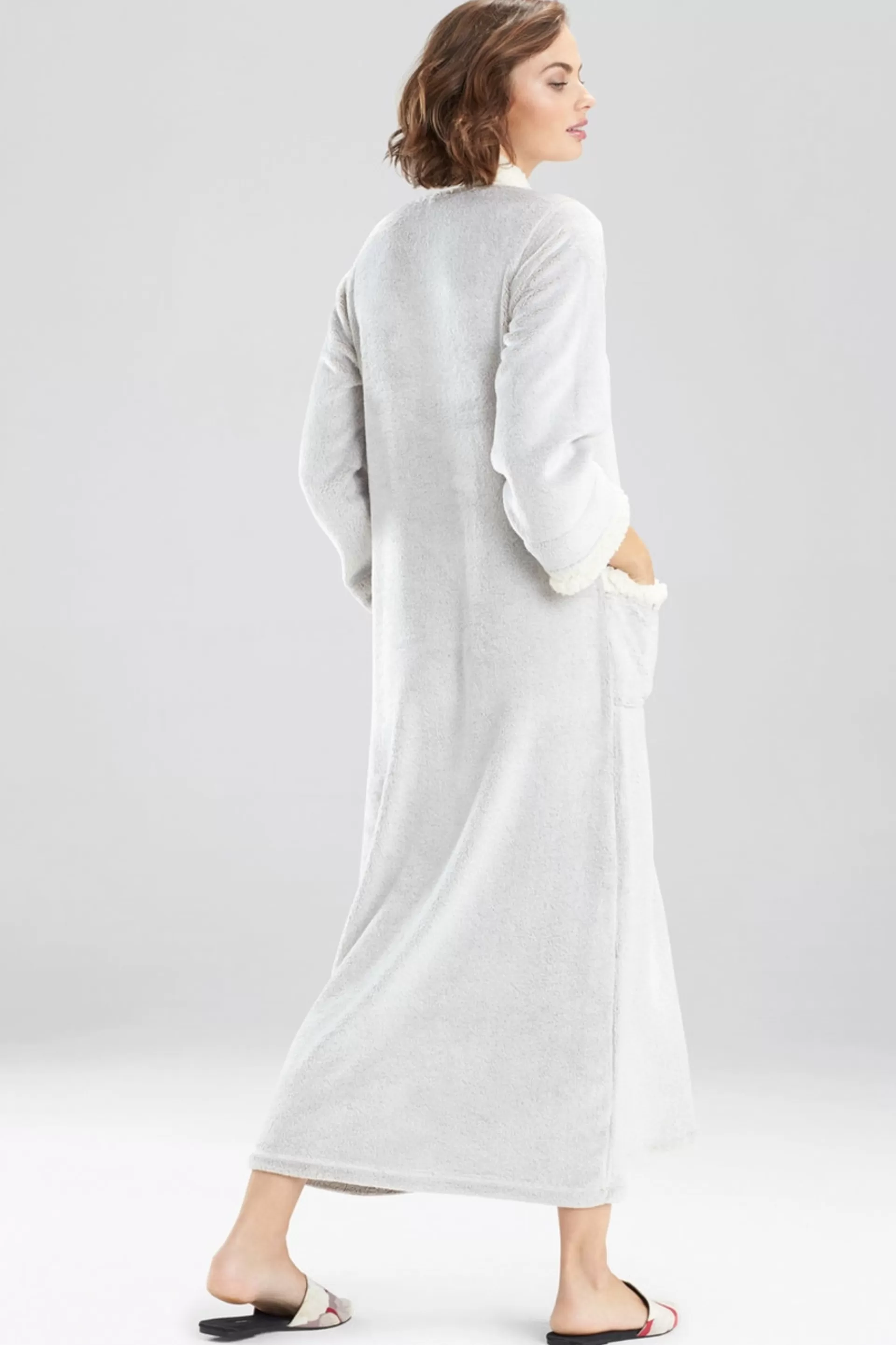 Natori Caftans | Loungers<Sherpa Zip Caftan