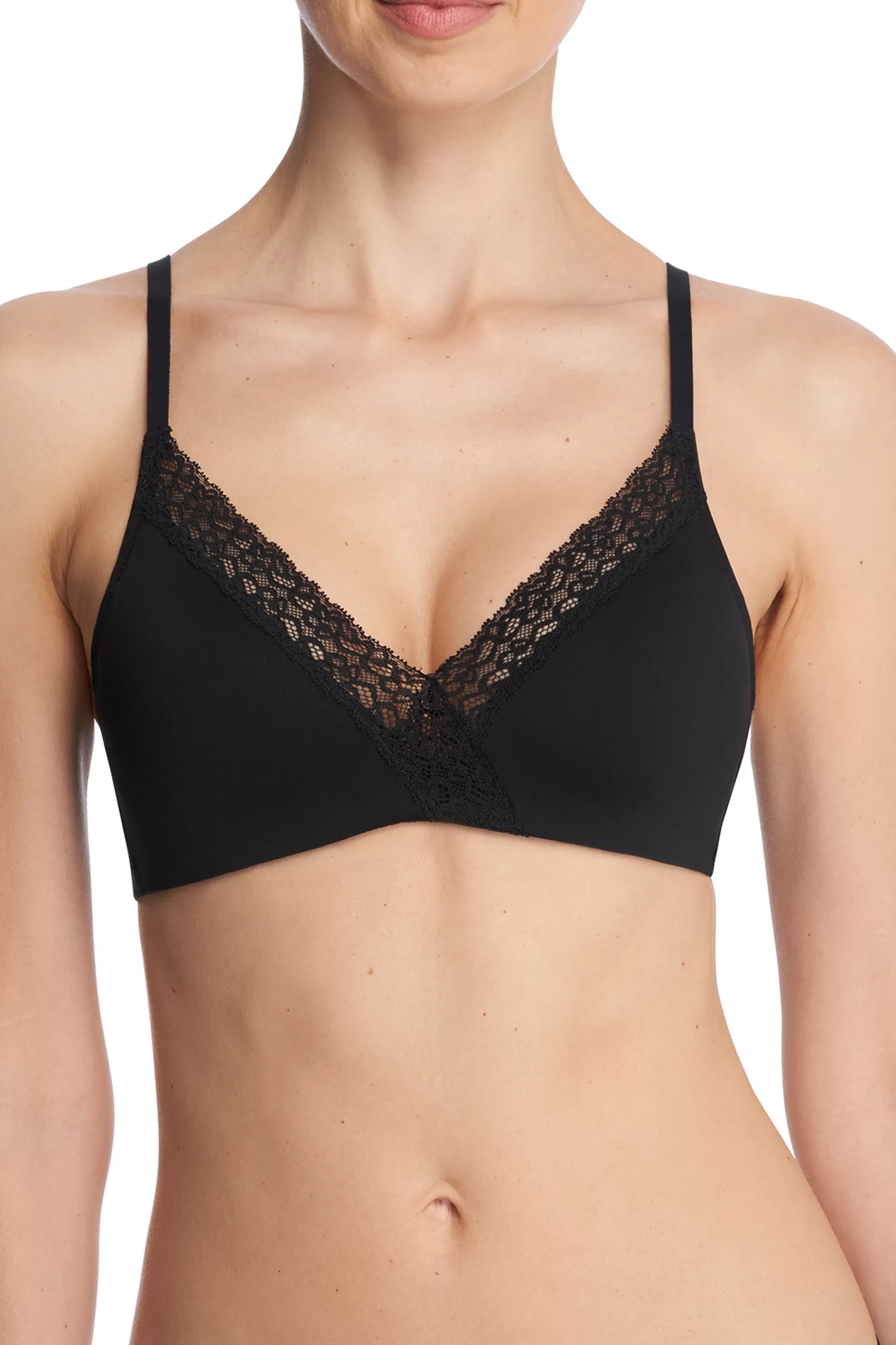 Natori Underwire Bras<Simply Lace Contour Plunge Underwire Bra