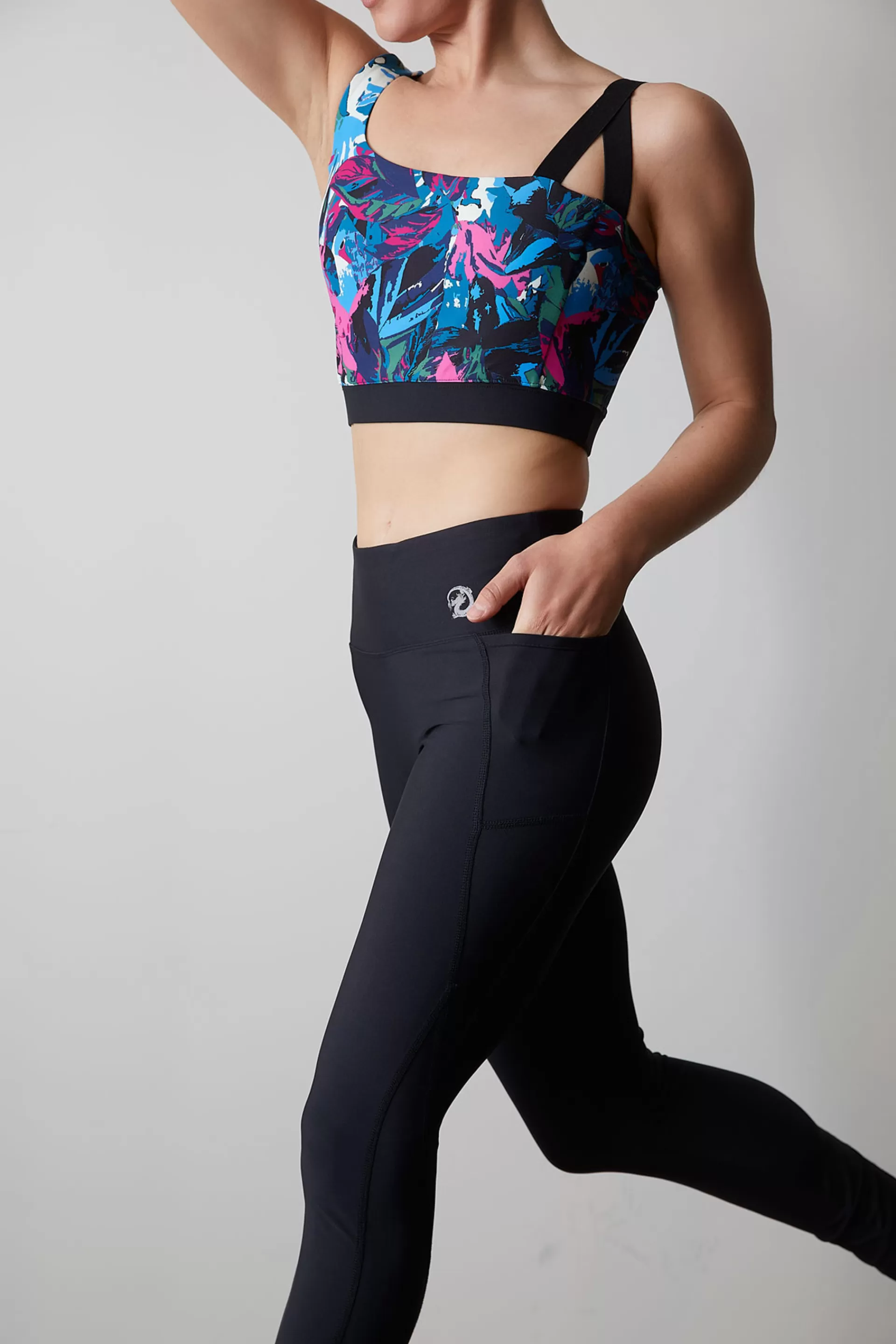 Natori Tops | Athleisure<Solstice Asymmetrical Cropped Cami