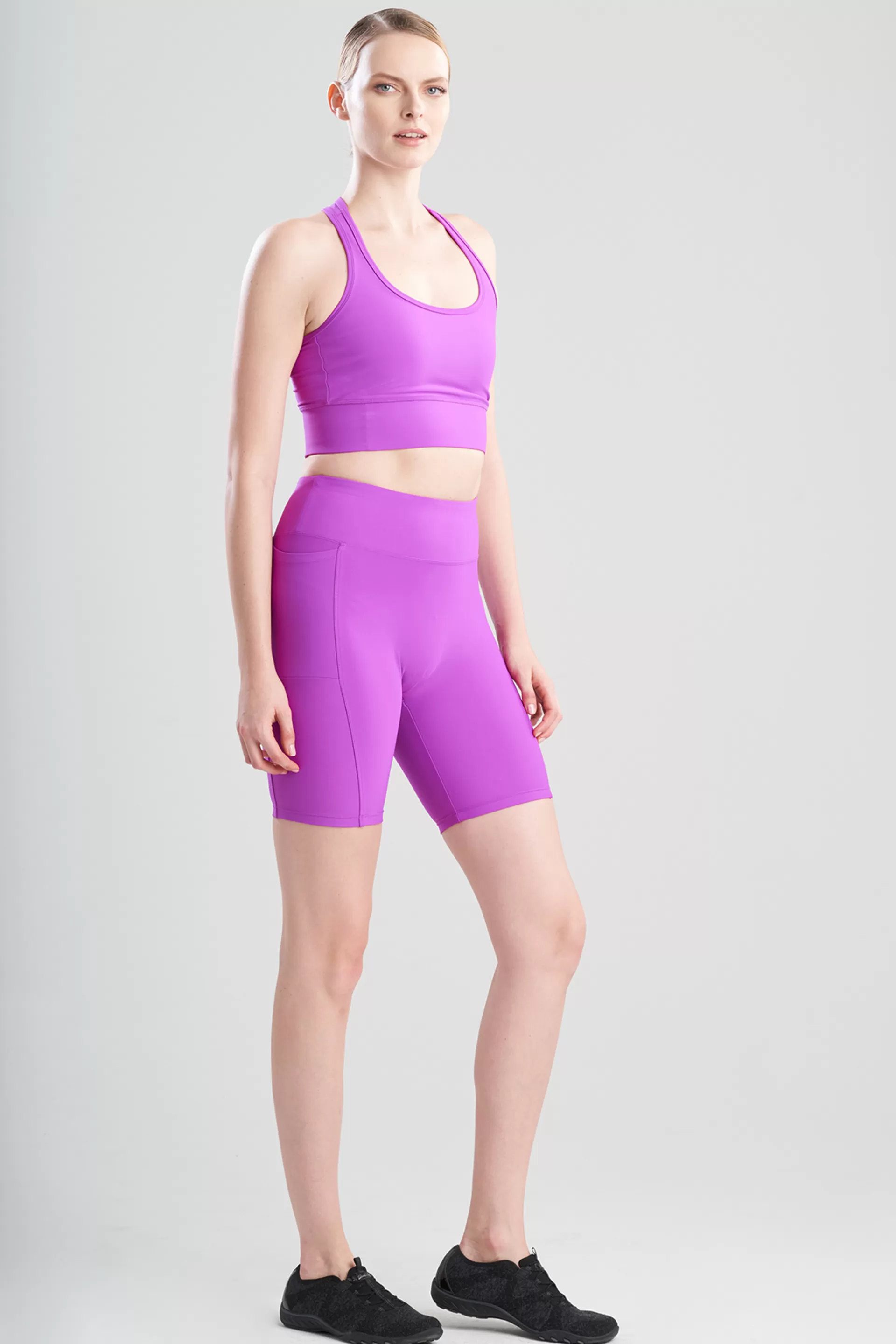 Natori Pants, Leggings & Shorts | Athleisure<Solstice Cropped Bike Shorts