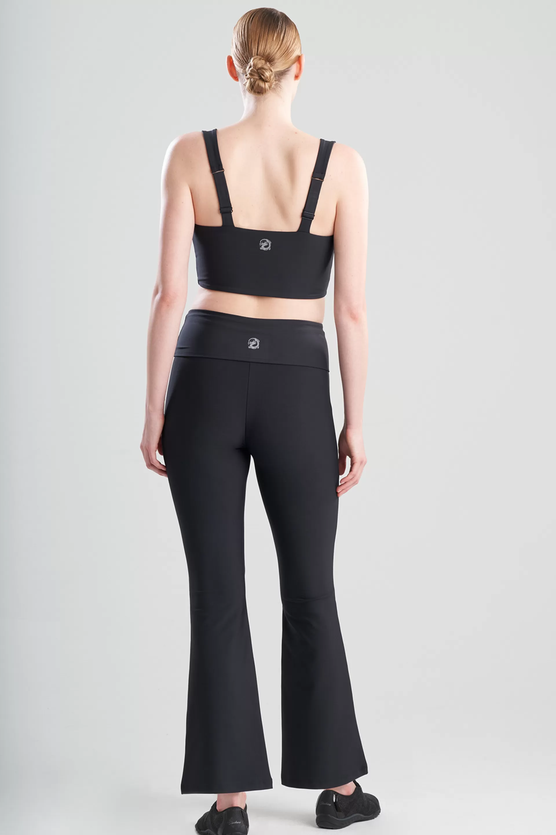 Natori Pants, Leggings & Shorts | Athleisure<Solstice Flaired Leggings Black