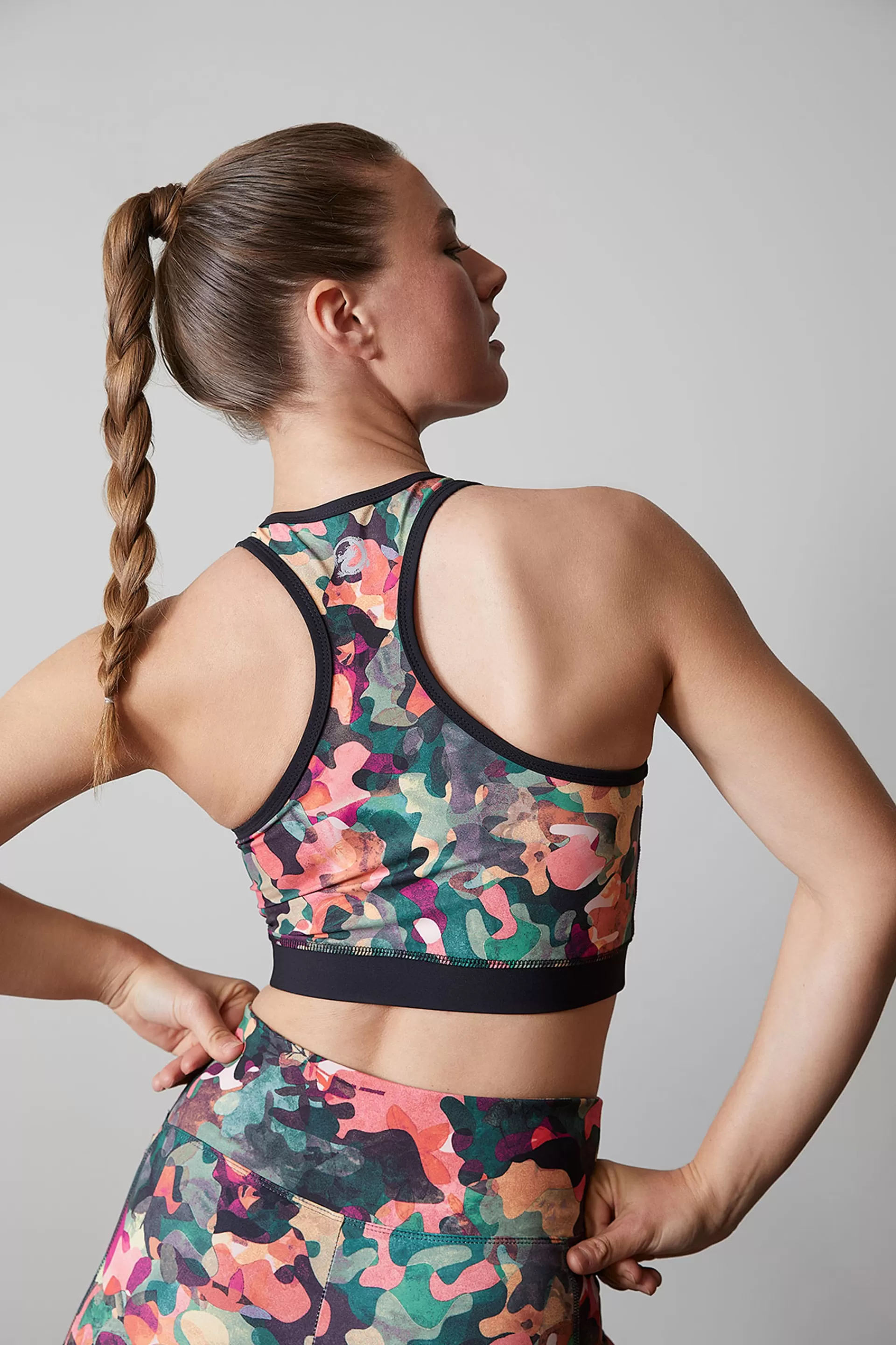 Natori Tops | Athleisure<Solstice V-Cropped Top