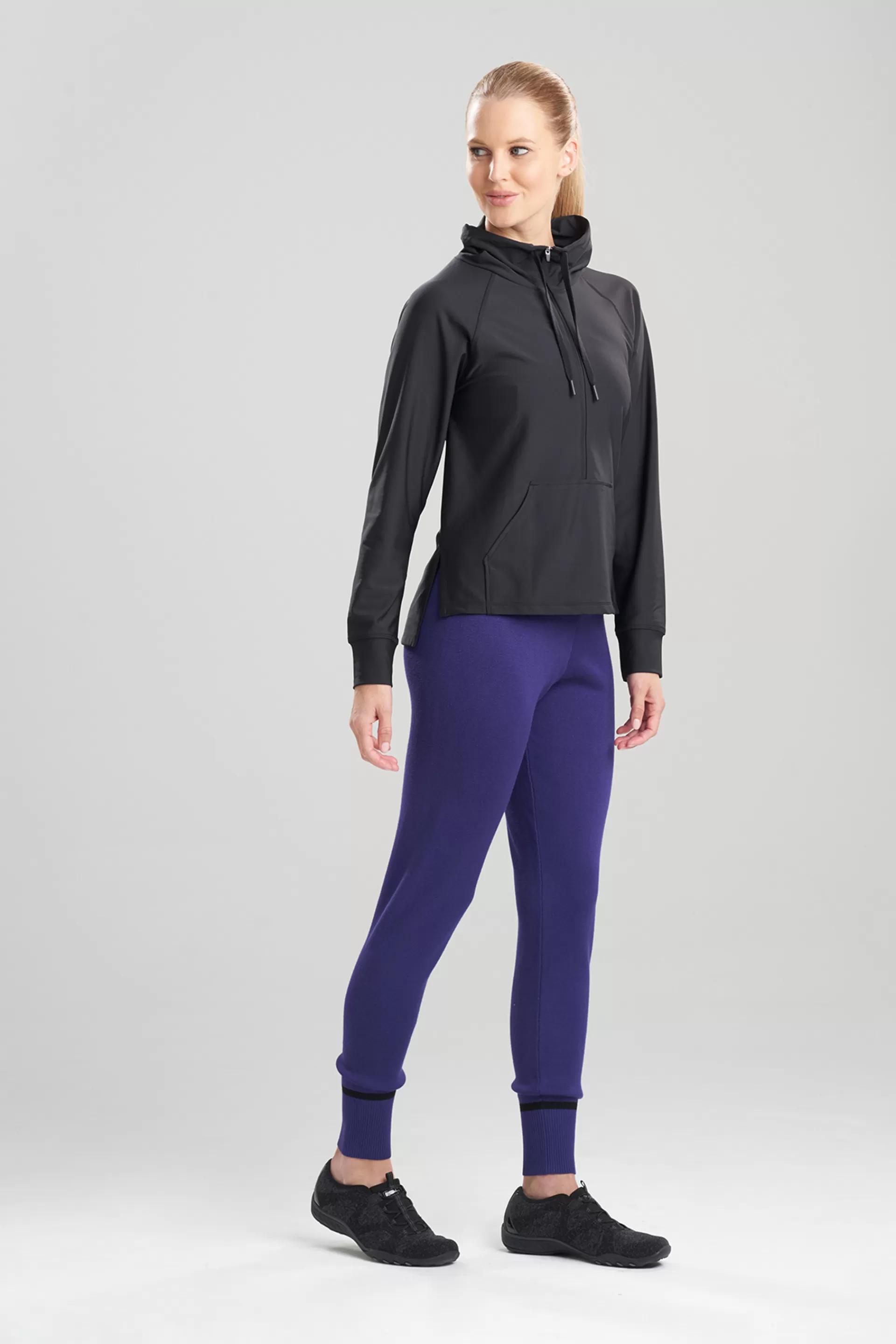 Natori Tops | Athleisure<Solstice Zip Pop Over Top