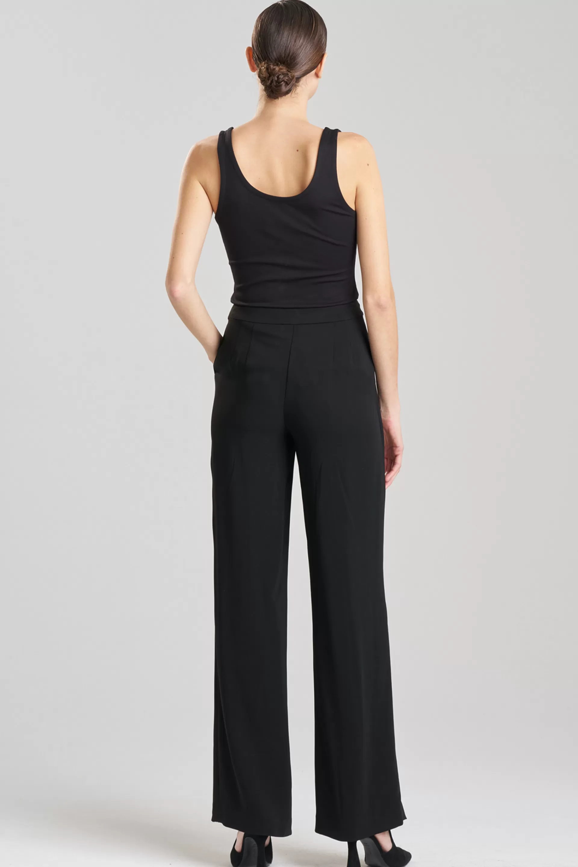 Natori Essentials | Pants, Skirts & Shorts<Stretch Crepe Straight Leg Pants