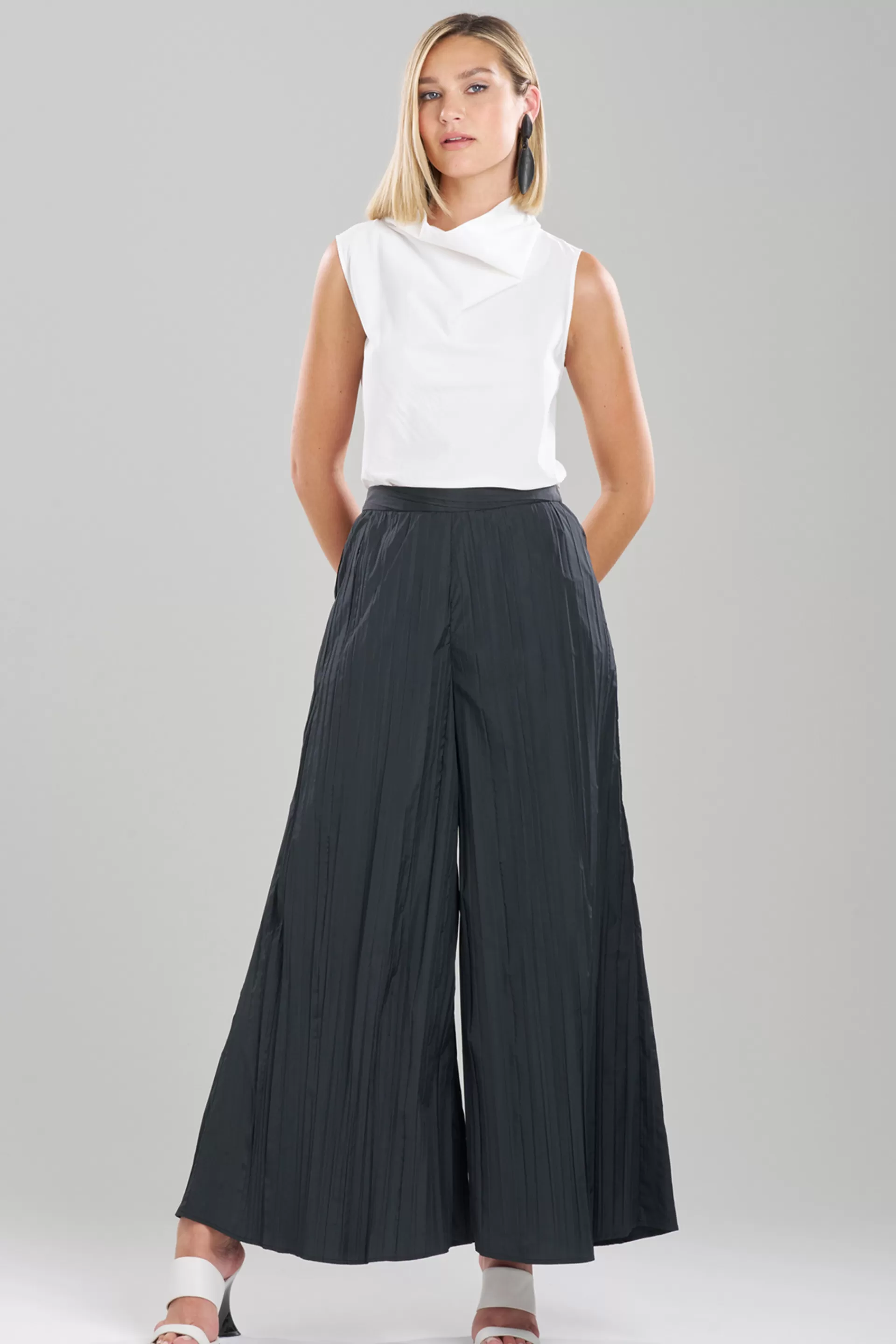 Natori Pants, Skirts & Shorts<Taffeta Plisse Pants