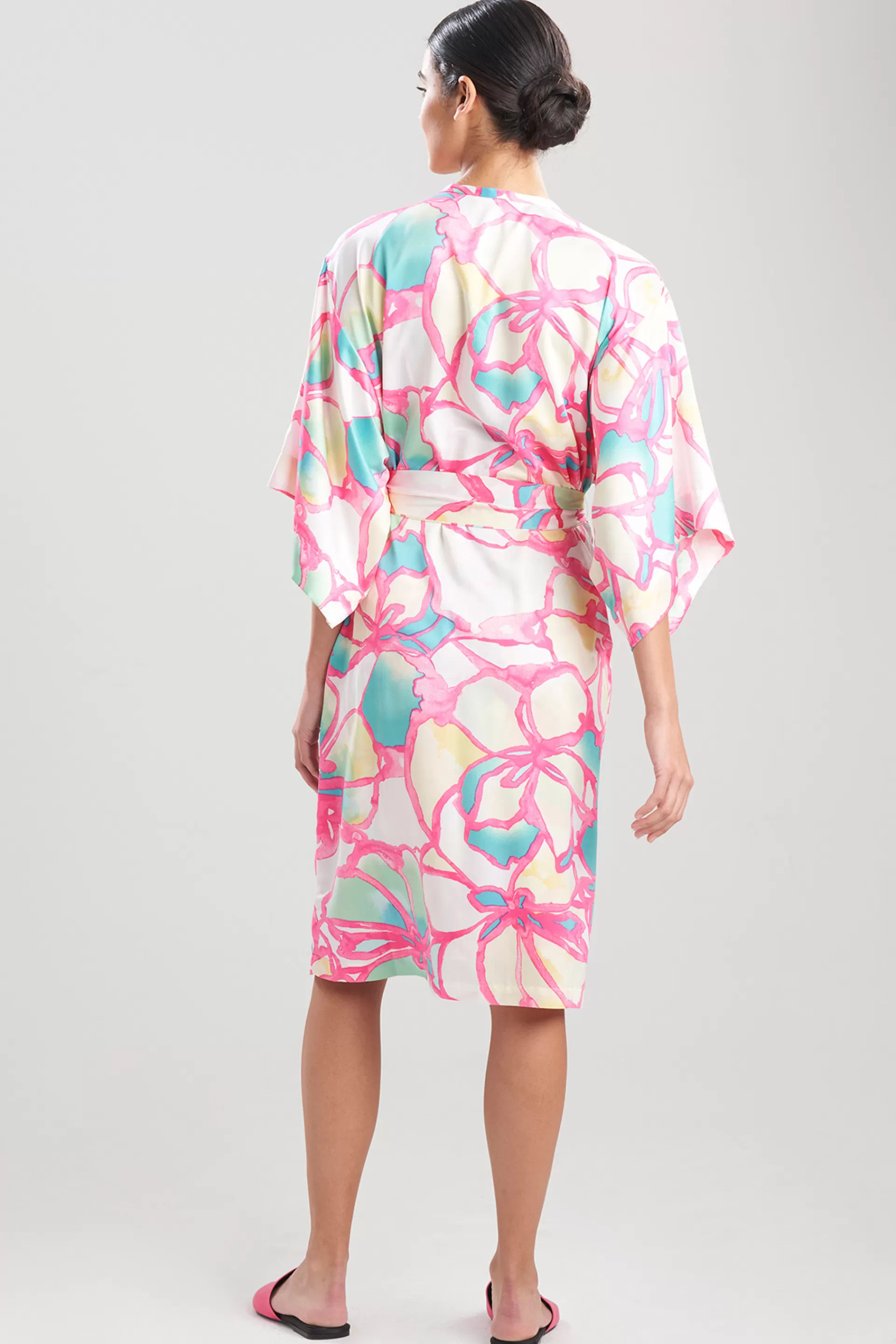 Natori Robes & Kimonos<Taisho Robe White Multi