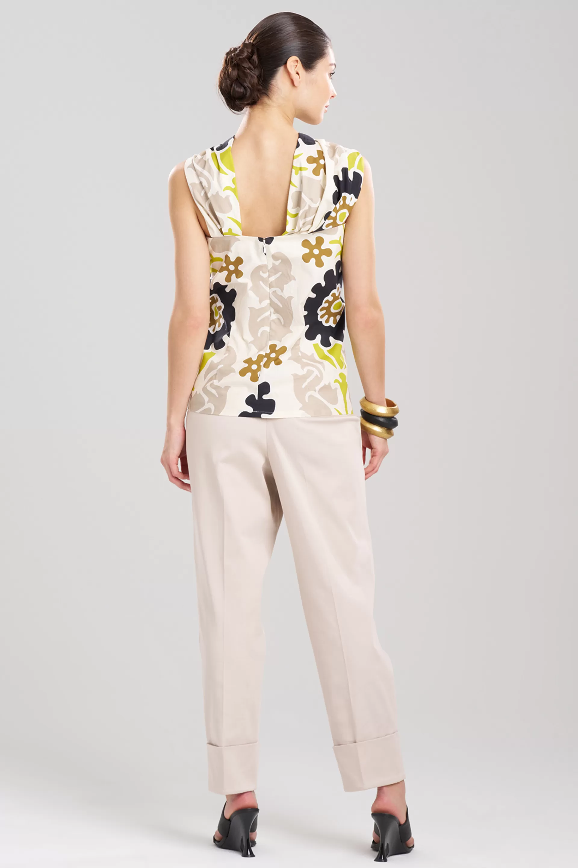 Natori Tops, Shirts & Tunics<Talitha Cotton Poplin Asymmetrical Top