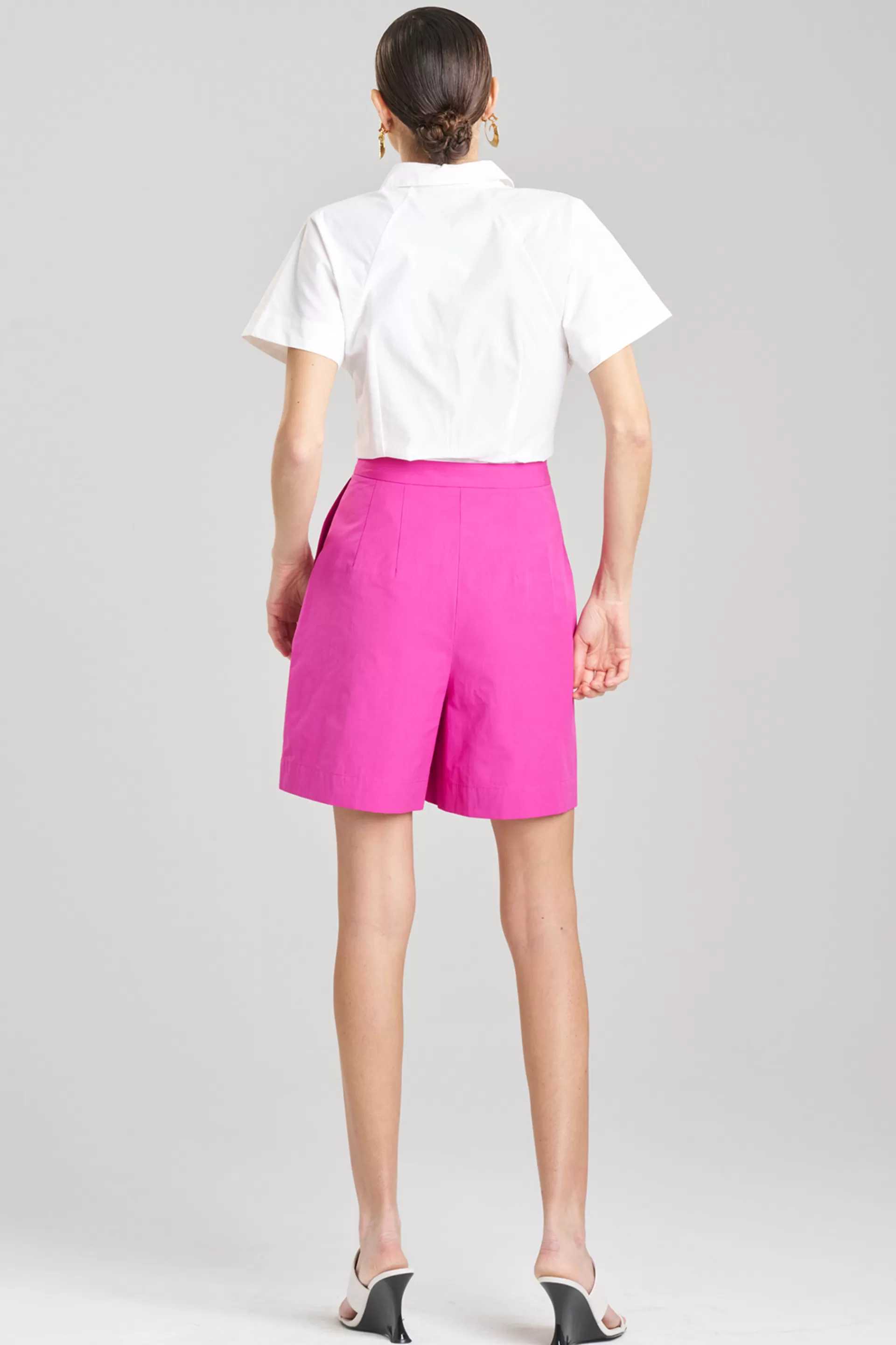 Natori Pants, Skirts & Shorts<Tech Cotton Taffeta Shorts