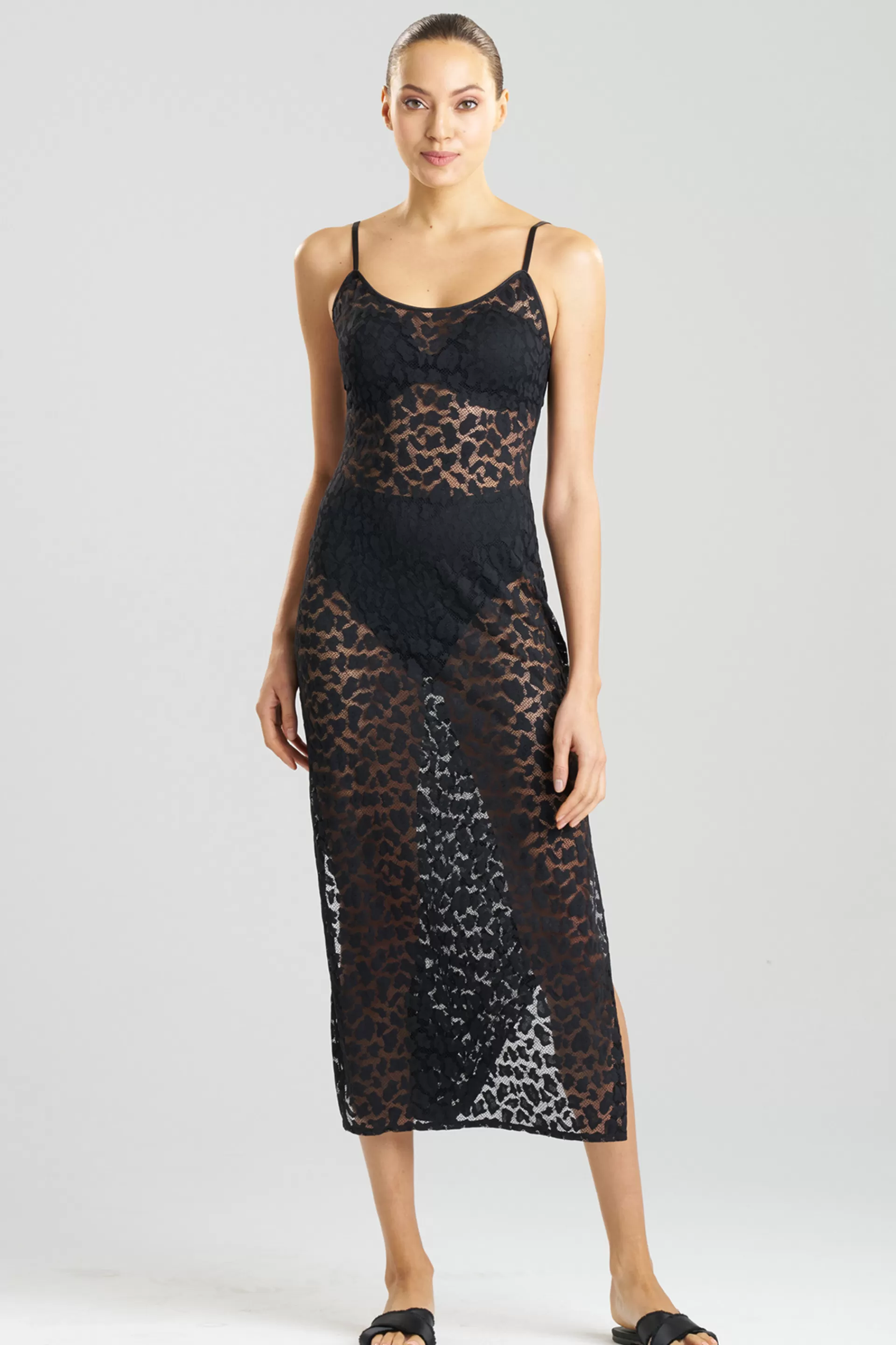 Natori Gowns<Temptation Allover Lace Gown