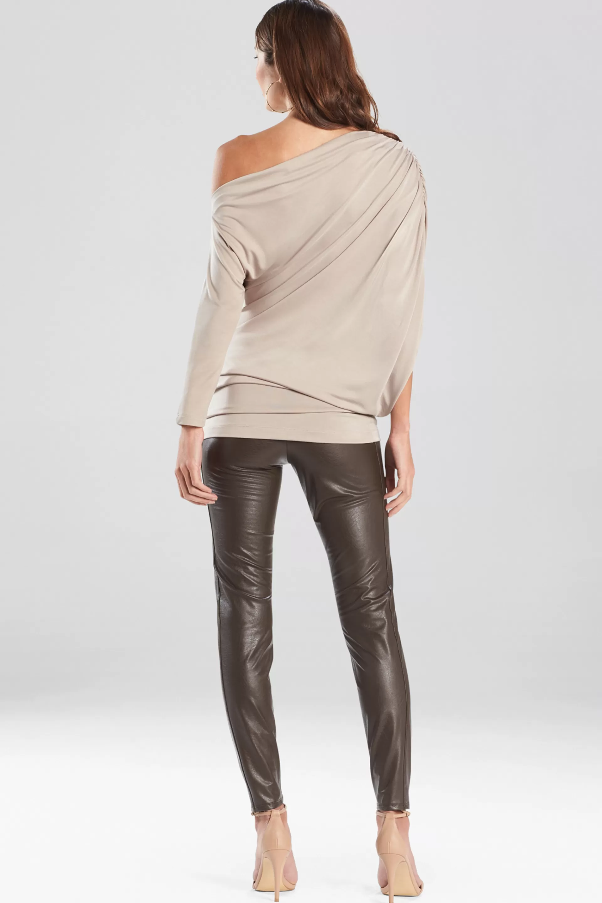 Natori Tops, Shirts & Tunics<TENCEL™ Jersey Asymmetrical Ruched Top