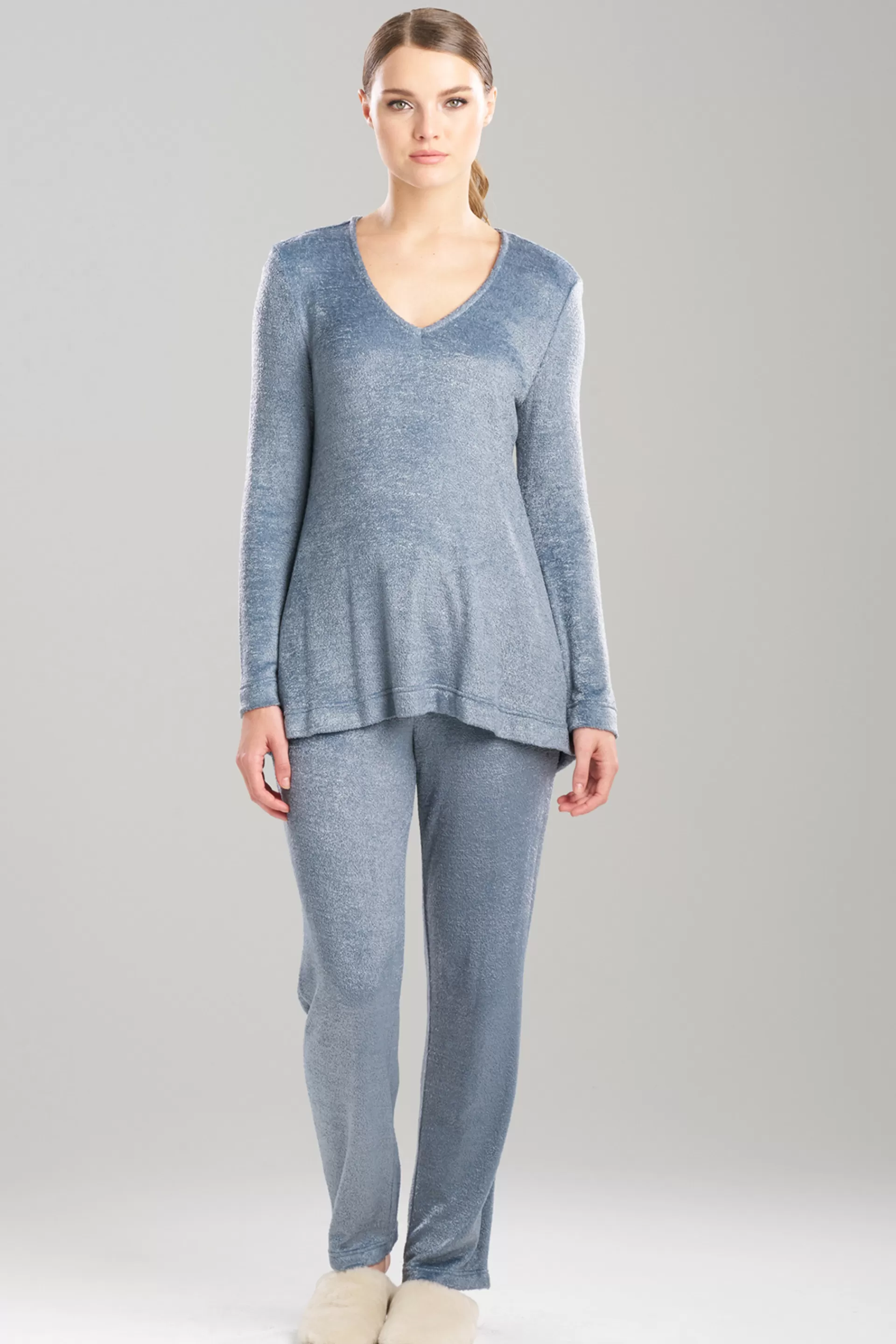 Natori Pajama Tops<Unwind Long Sleeve Top